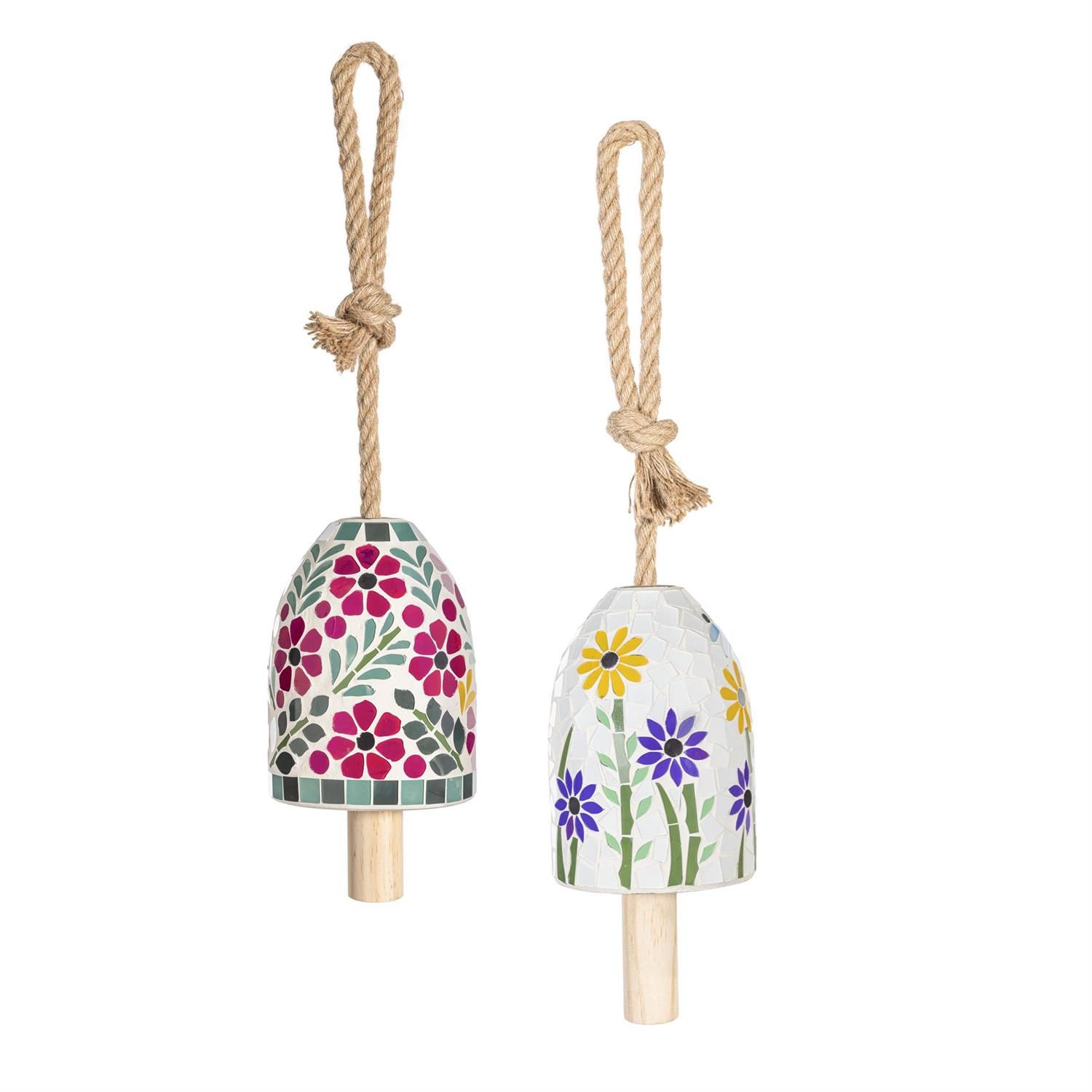 Garden Bell - Mosaic - 2 Styles - Sold Individually