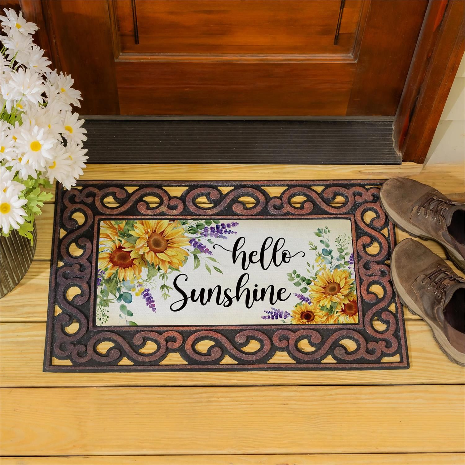 Sassafras Switch Mat - Hello Sunshine Sunflower