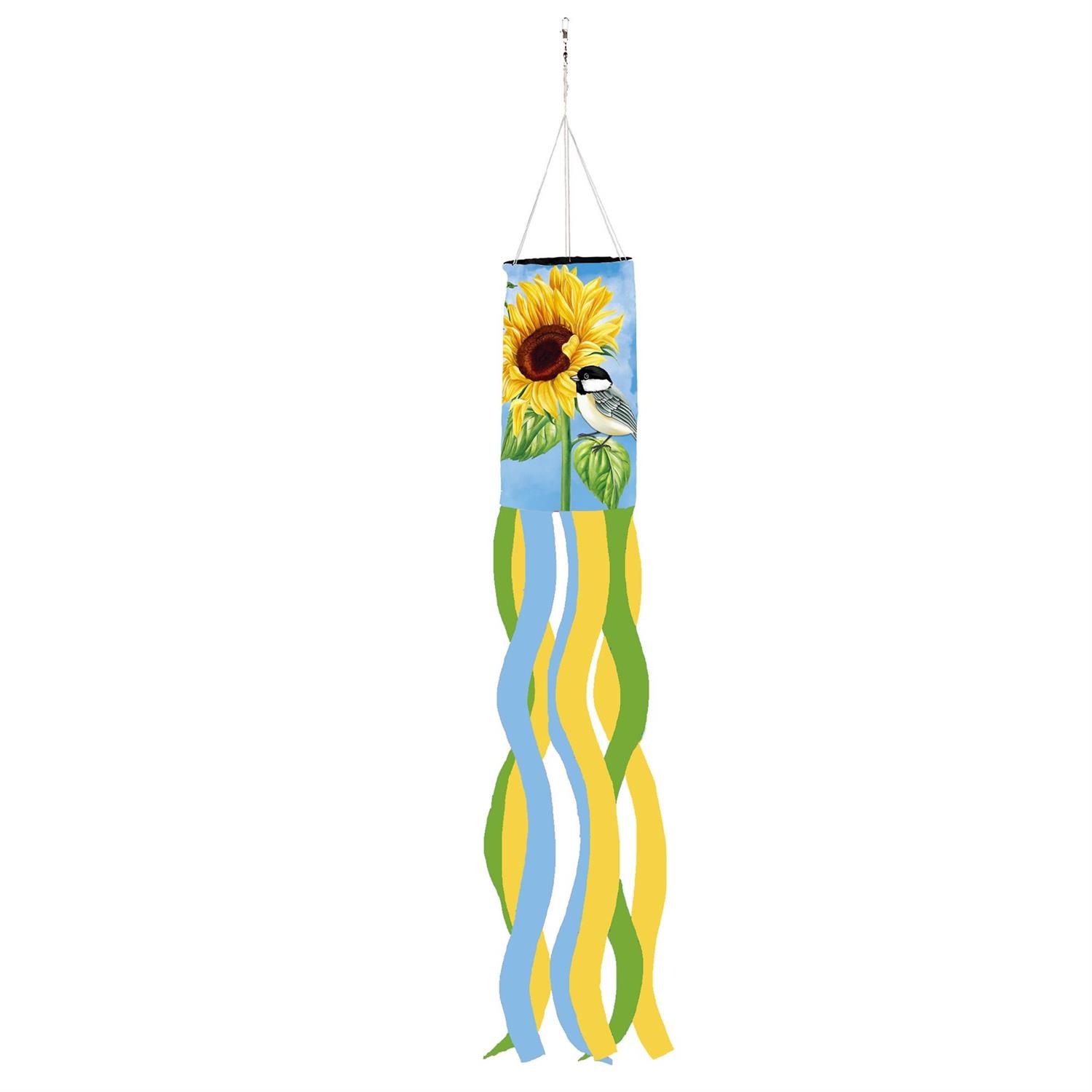 Windsock - Sunflower Chickadees
