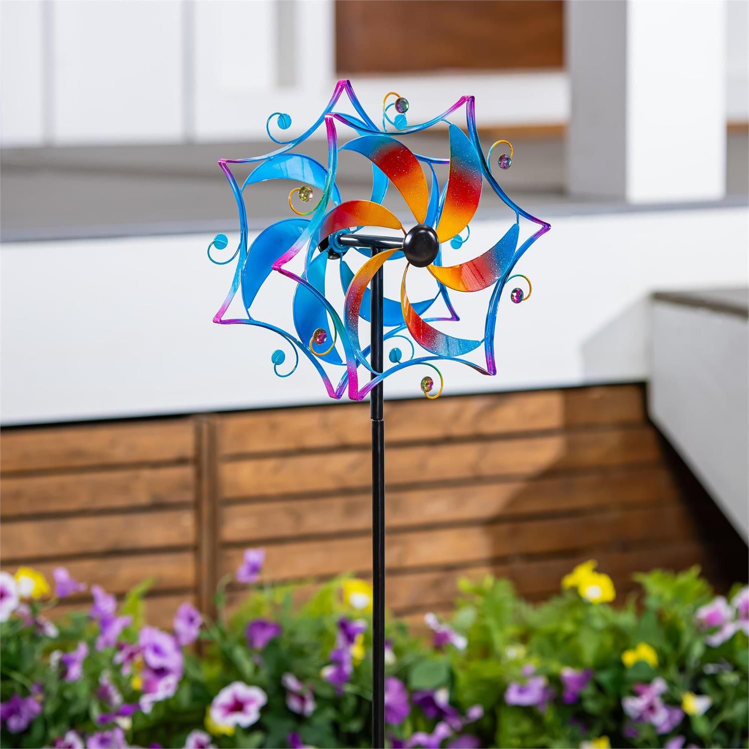 Wind Spinner - 48" - Whirling Mirage