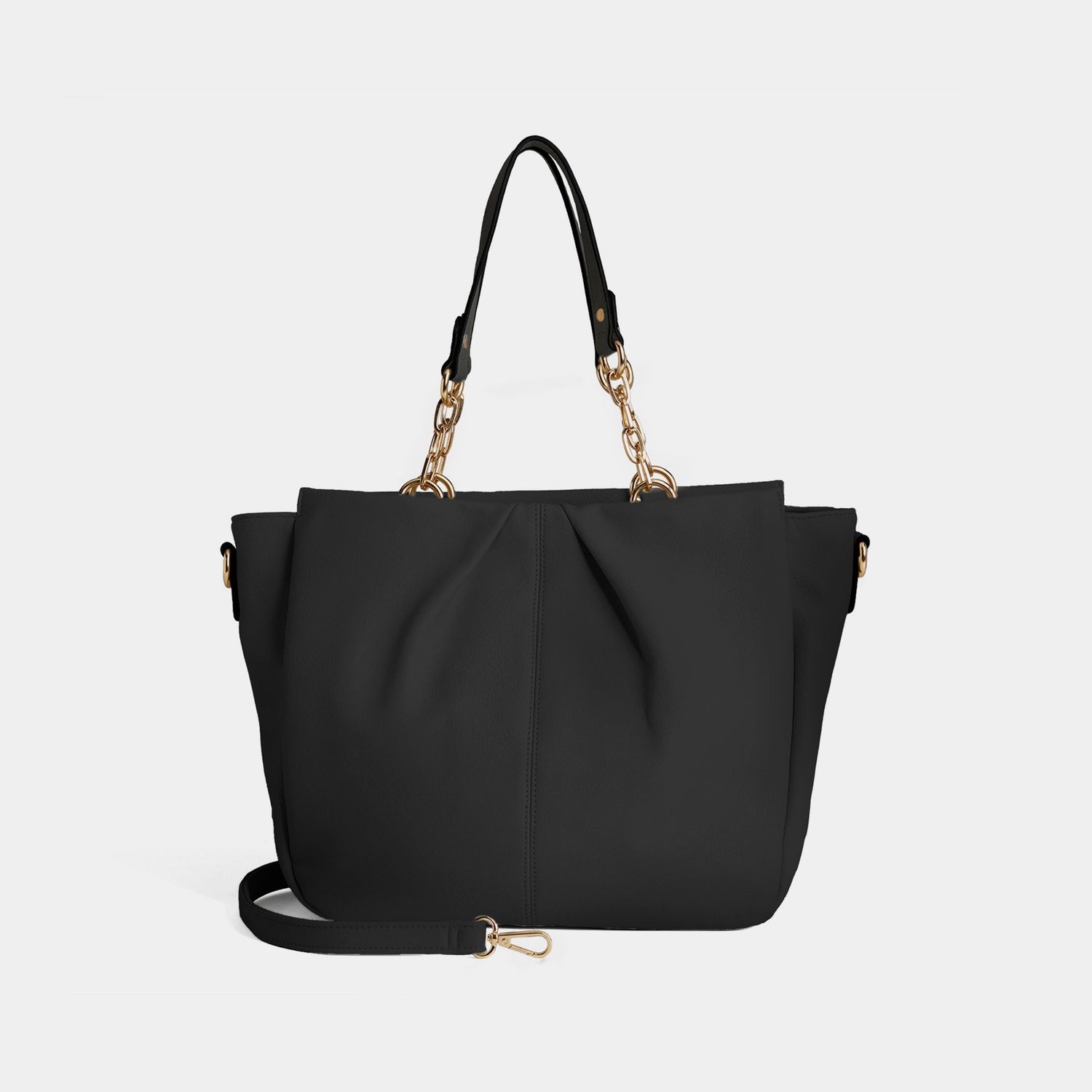 Beatrix Tote + Crossbody, Color: Black