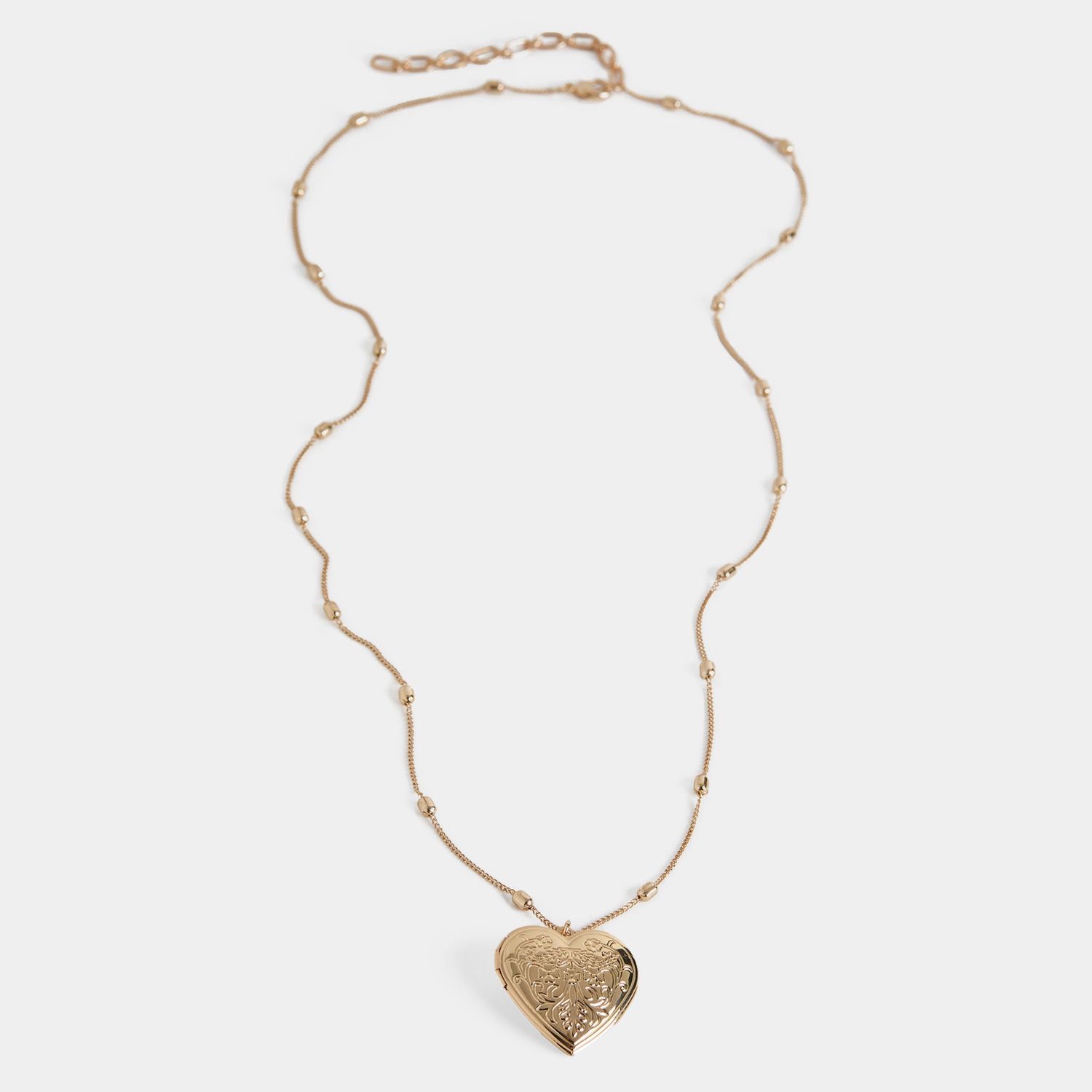 Louella Heart Locket Necklace