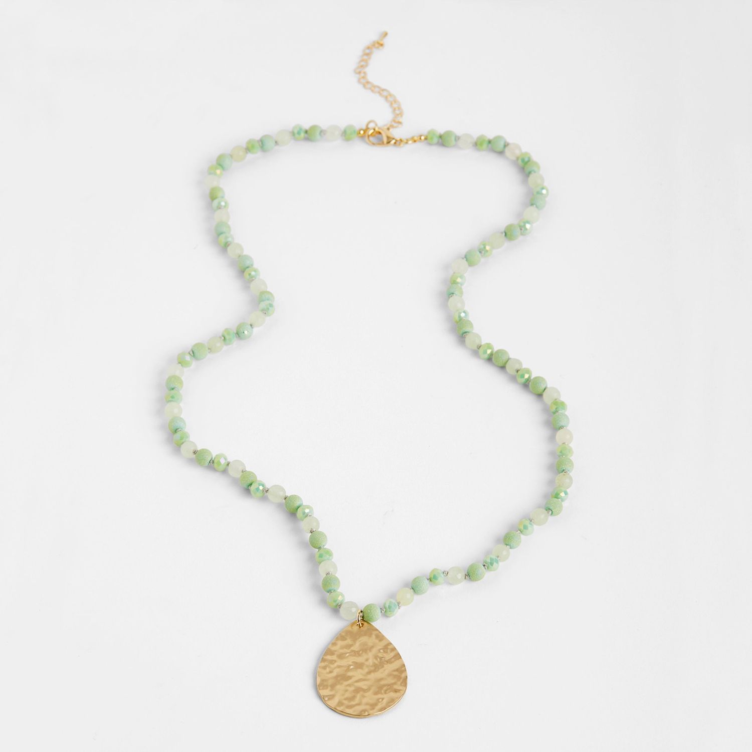 Katrina Necklace, Color: Green