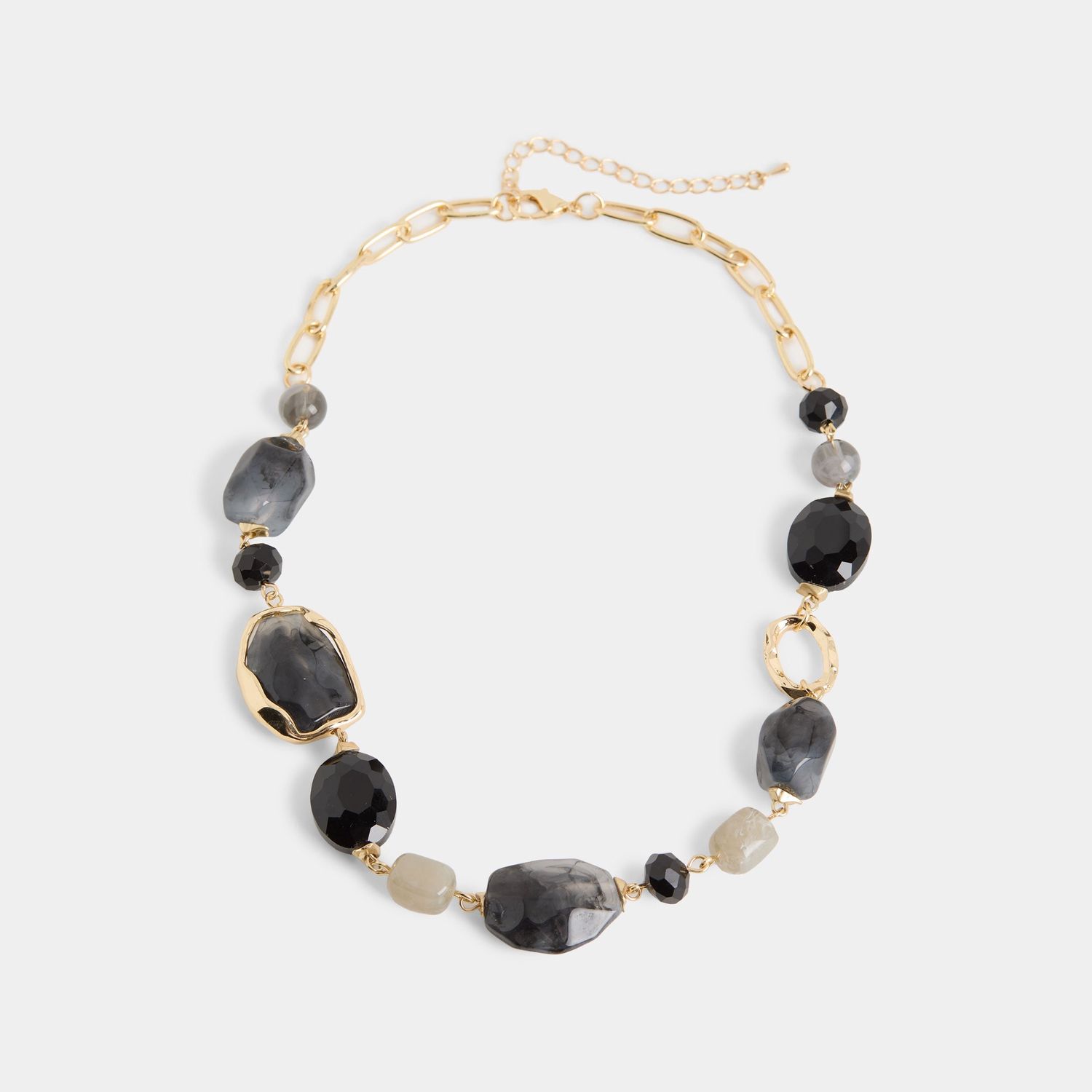 Dalilah Necklace, Color: Black