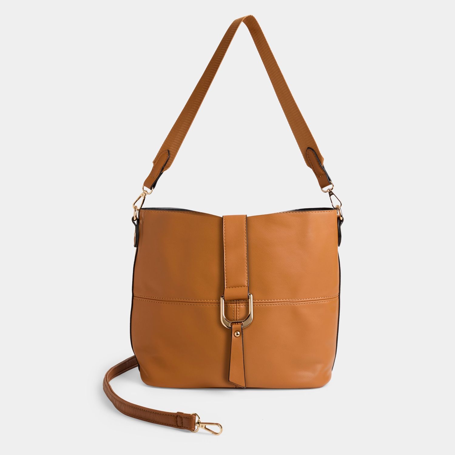Cassia Shoulder Bag + Crossbody - Cognac