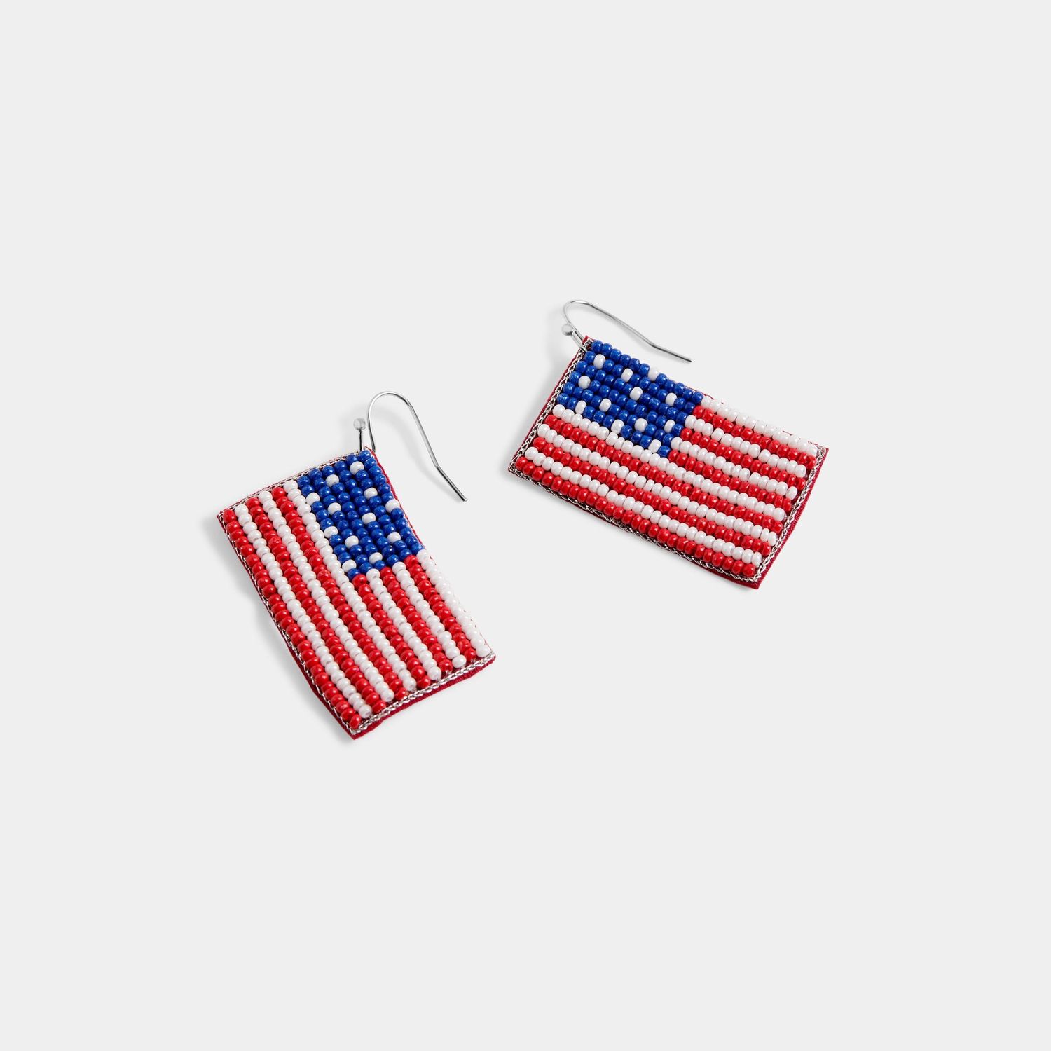 Glory Flag Earrings - Red/White/Blue