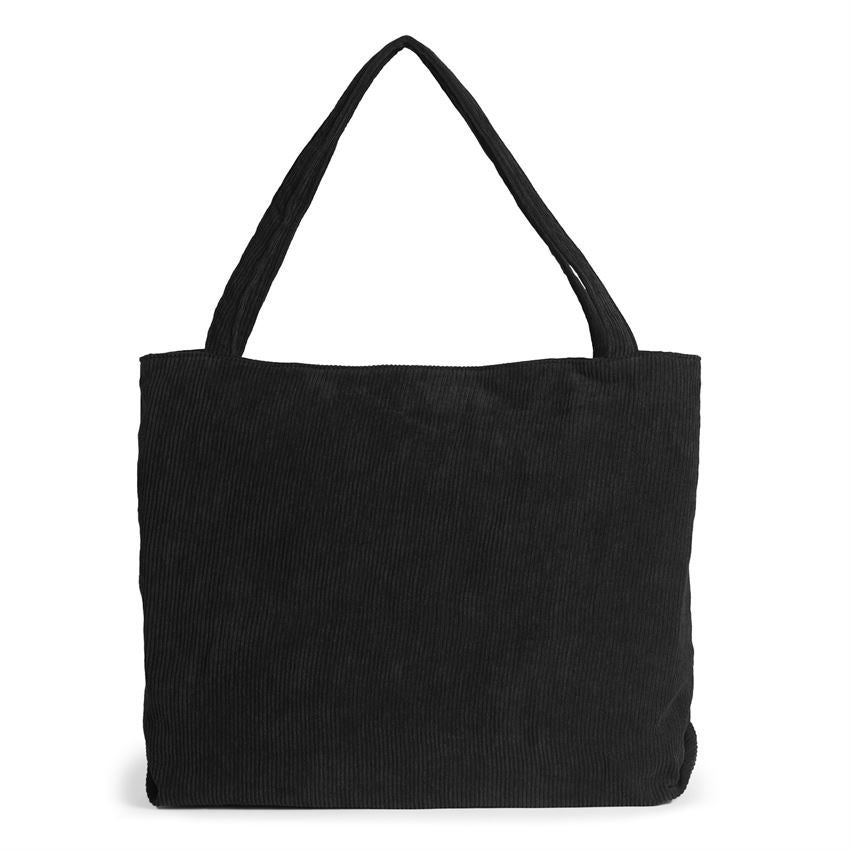 Hendrix Corduroy Tote - Black