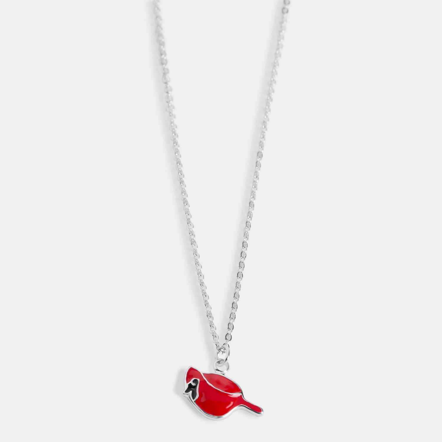 Whispers - Cardinal Necklace - Silver