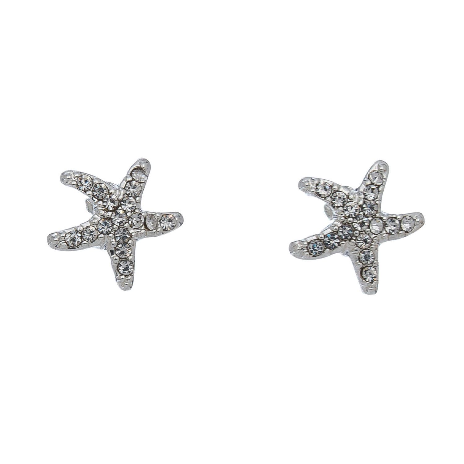 Ear Sense - Star Fish Earrings - Silver