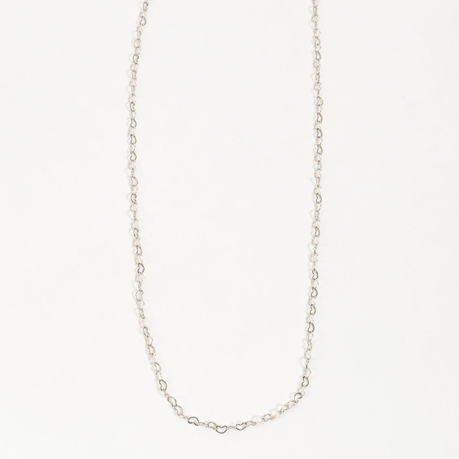 Layer Me - Heart Chain 18" - Silver