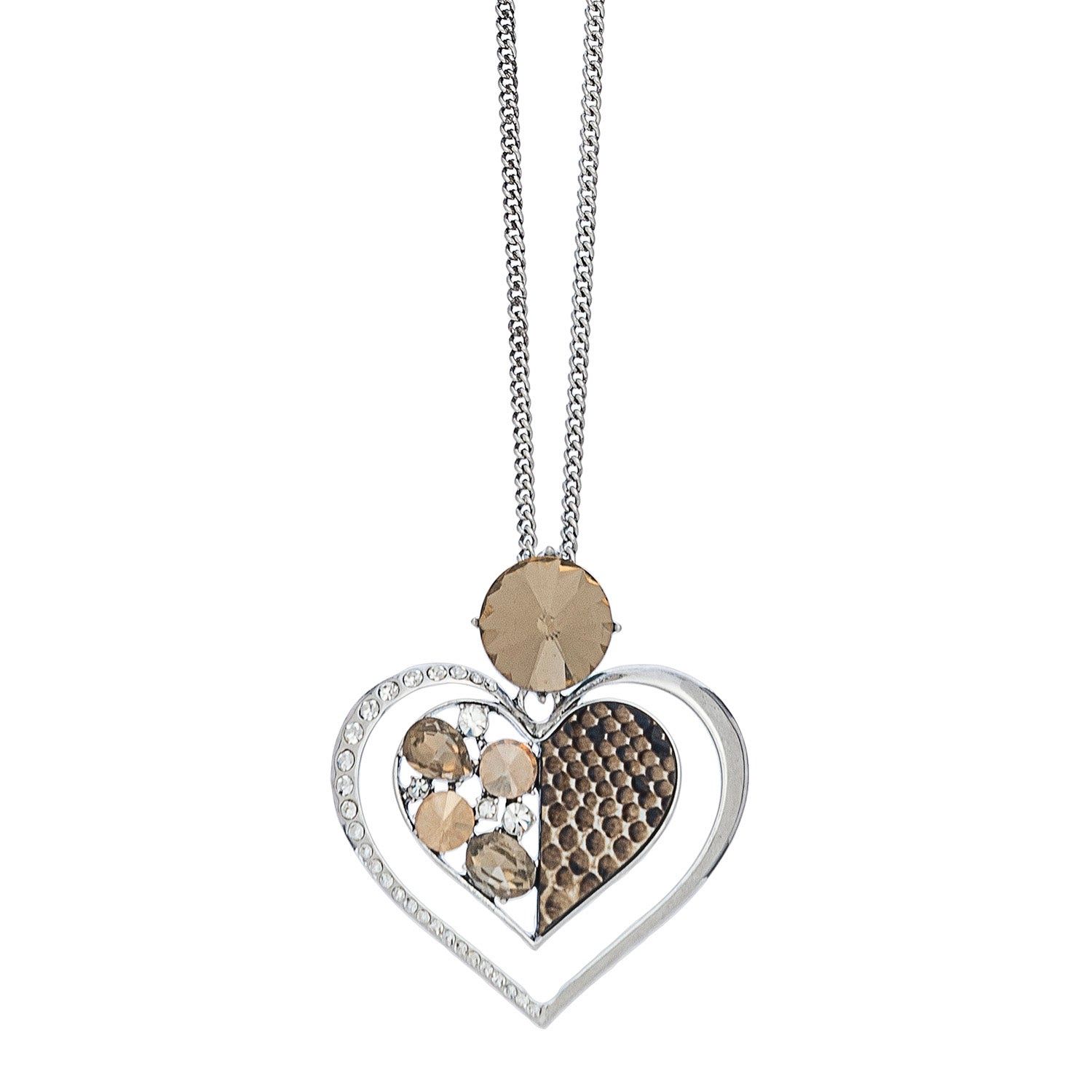 Snake Pendant - Necklace Silver