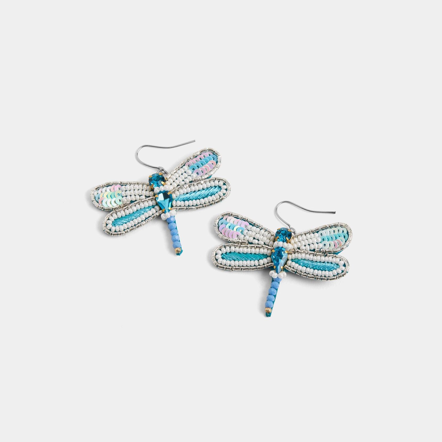 Dragonfly Earrings - Turquoise