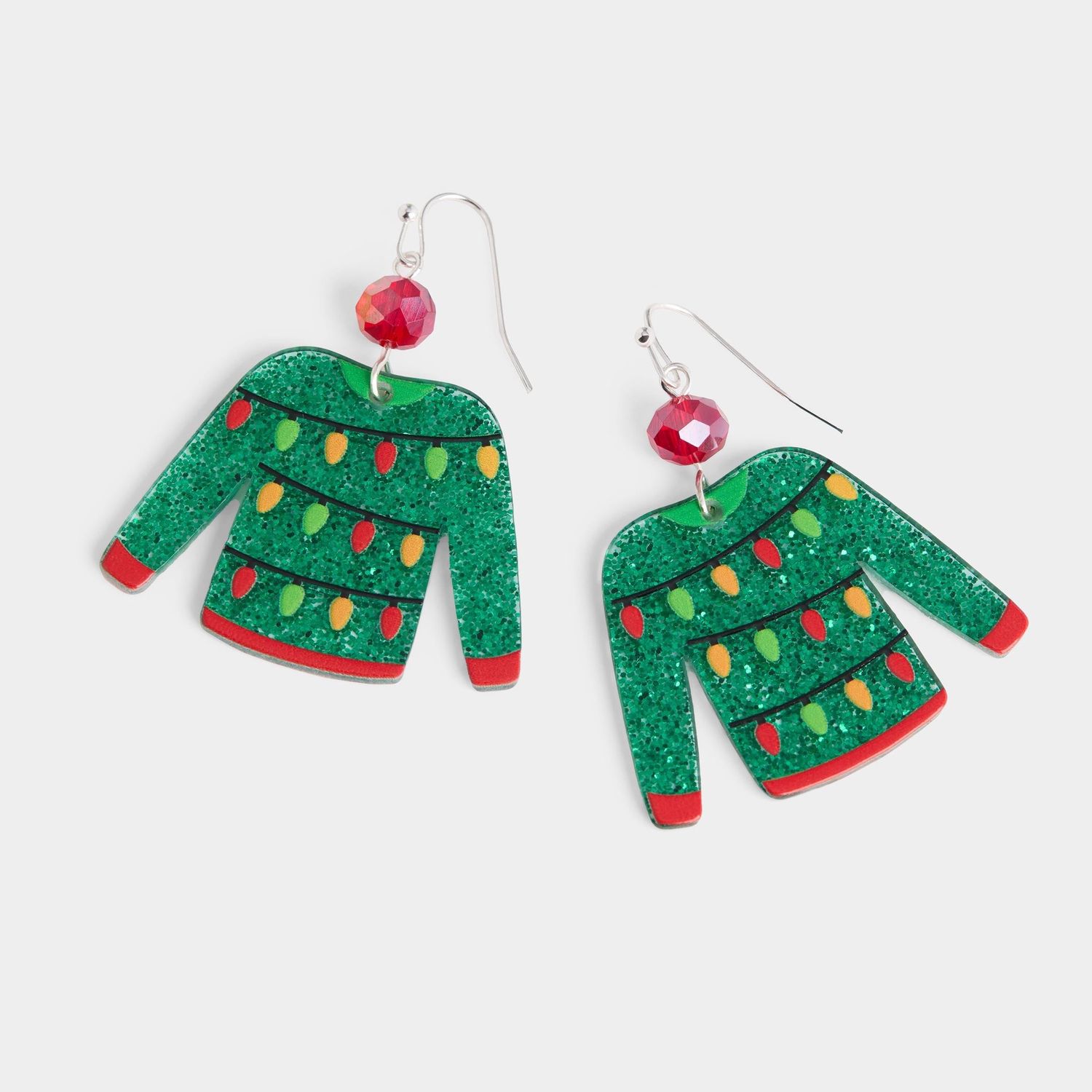 Whispers - Light Sweater Dangle Earrings - Multi