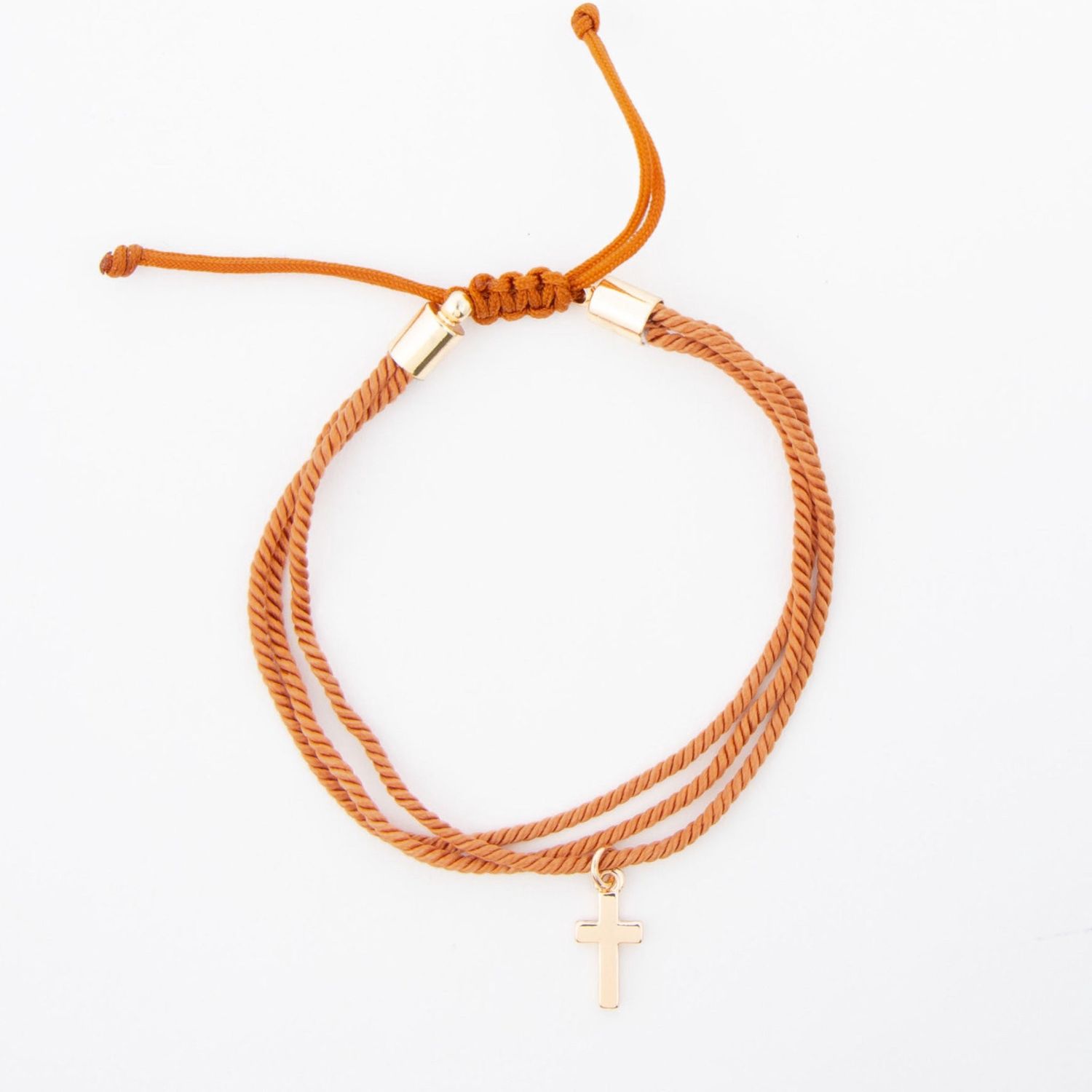 Devon Multi Row Cross Bracelet - Gold - Bourbon