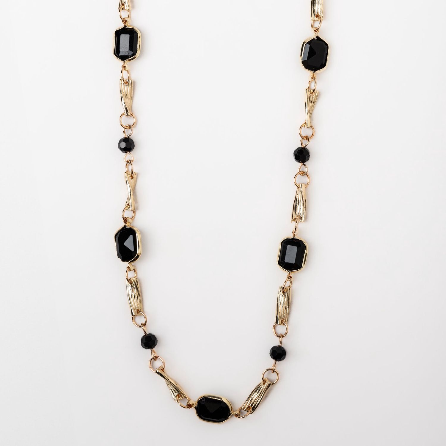 Devika Linked Necklace - Gold - 18"