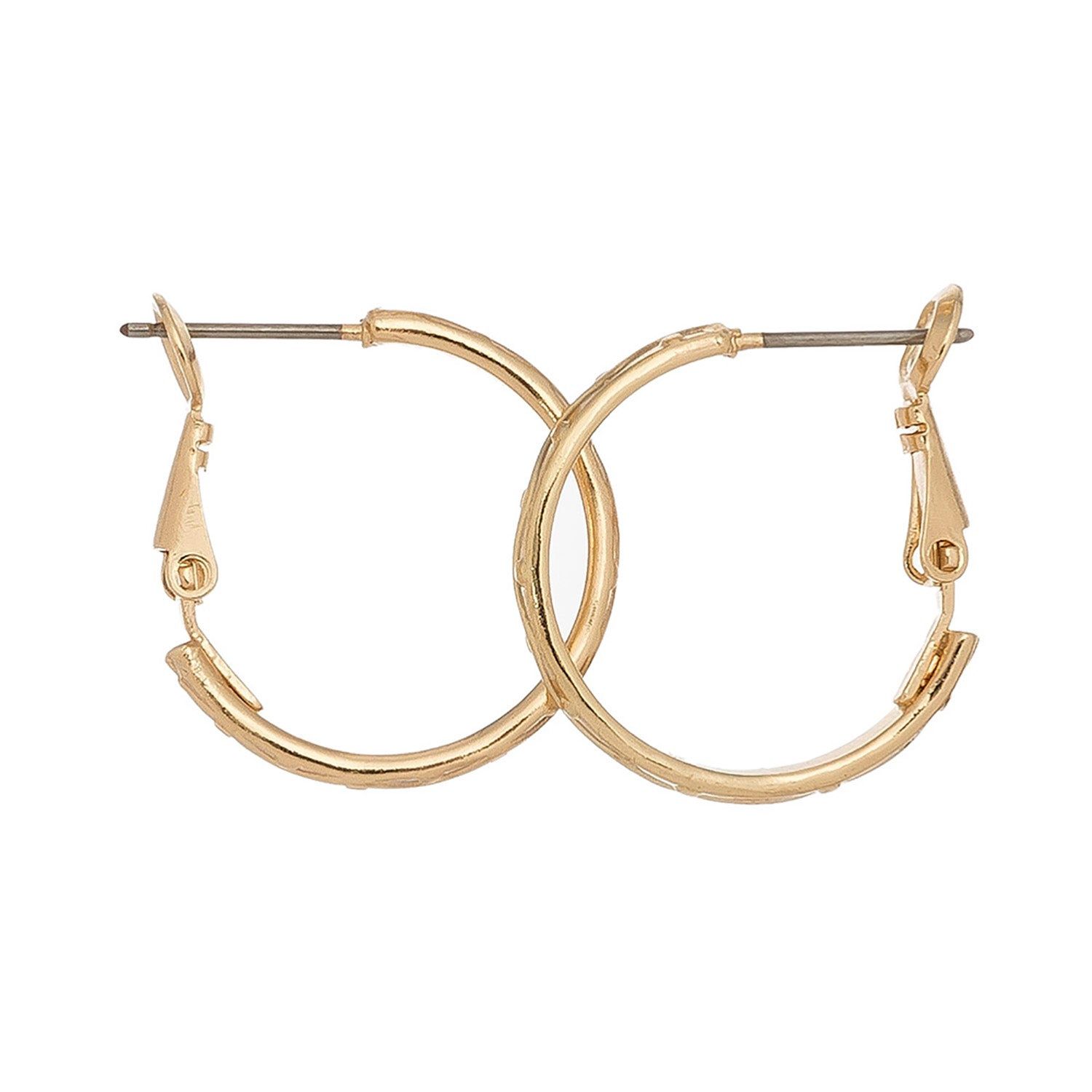 Ear Sense - Hoop Earrings - Gold