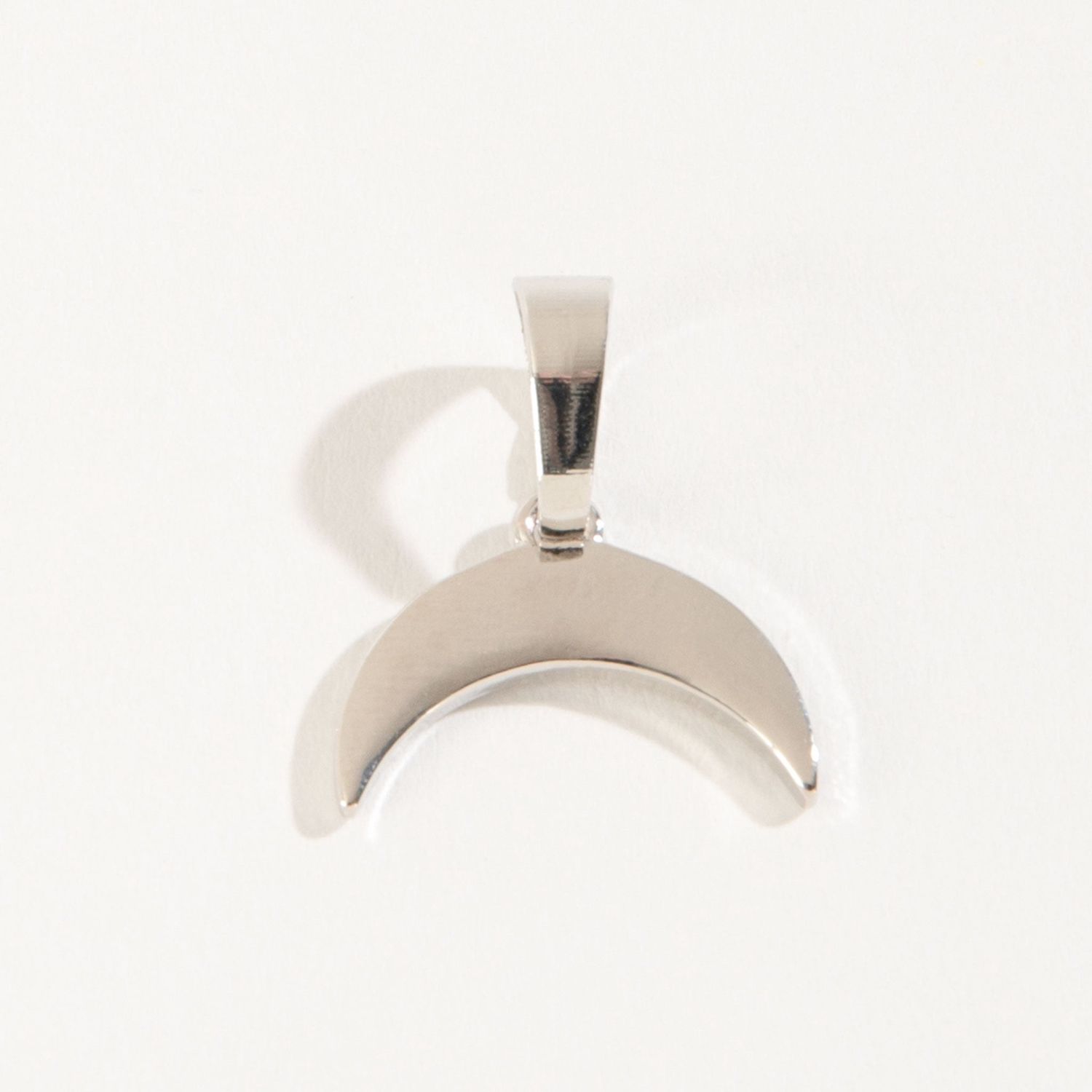 Layer Me - Crecent Pendant - Silver