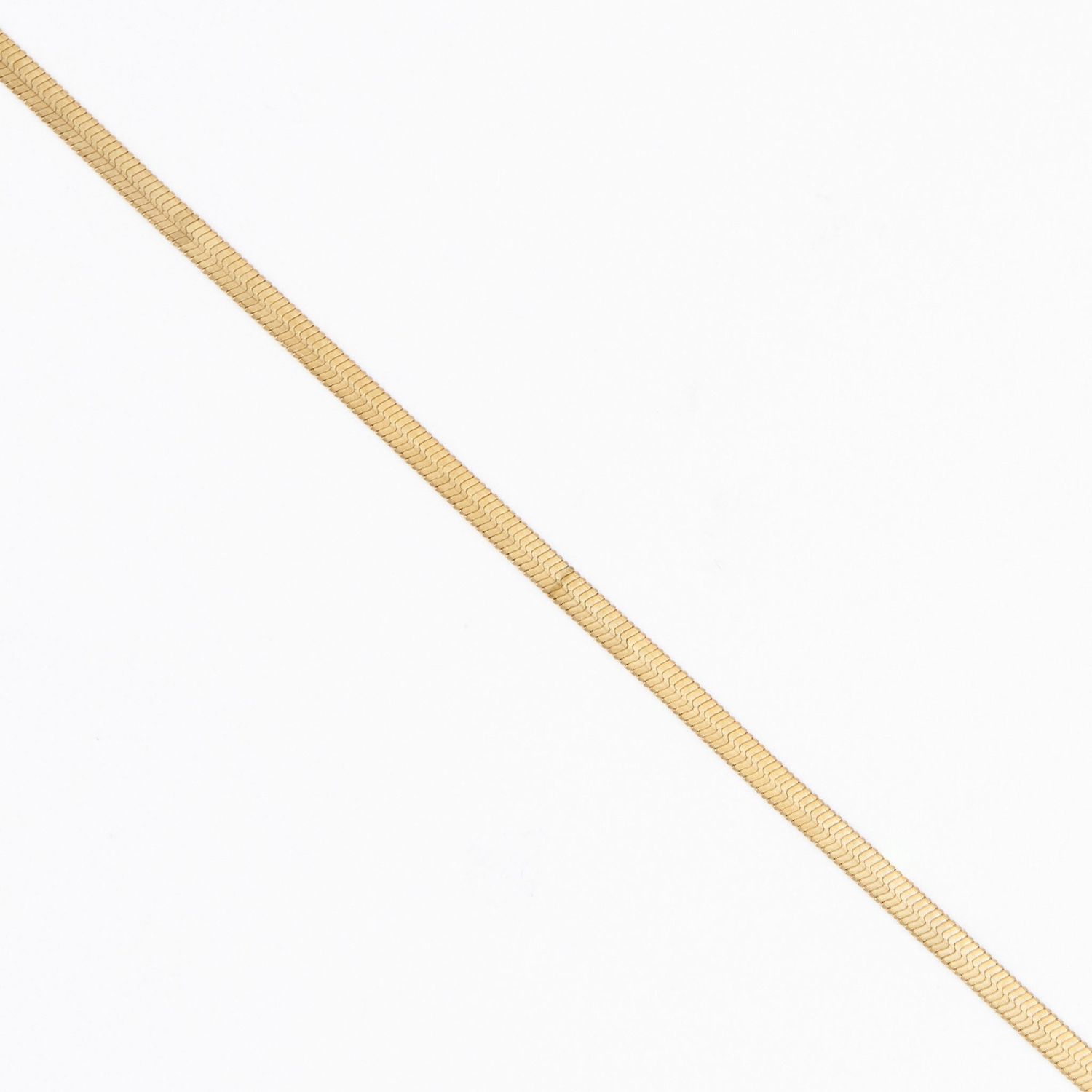 Narelle - Snake Chain Necklace L: 20" - 18K Gold Plating