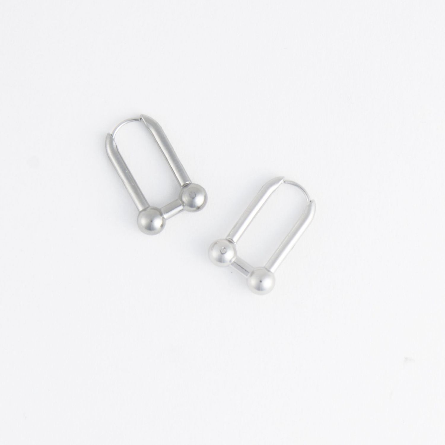 Narelle - U-Link Earrings - Stainless Steel
