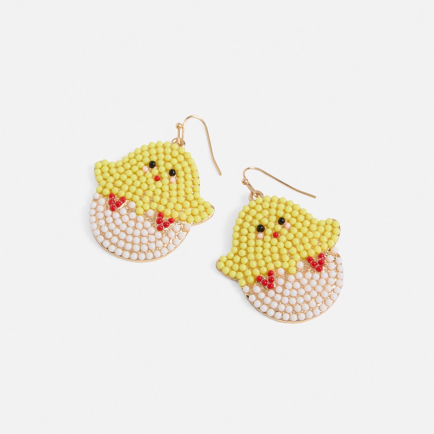 Hatching Chick Earring - Yellow