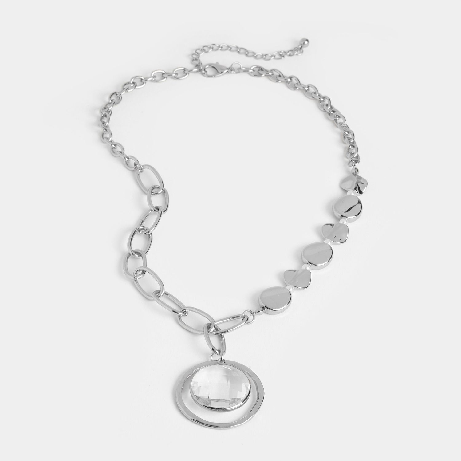 Nina Necklace - Silver - Silver
