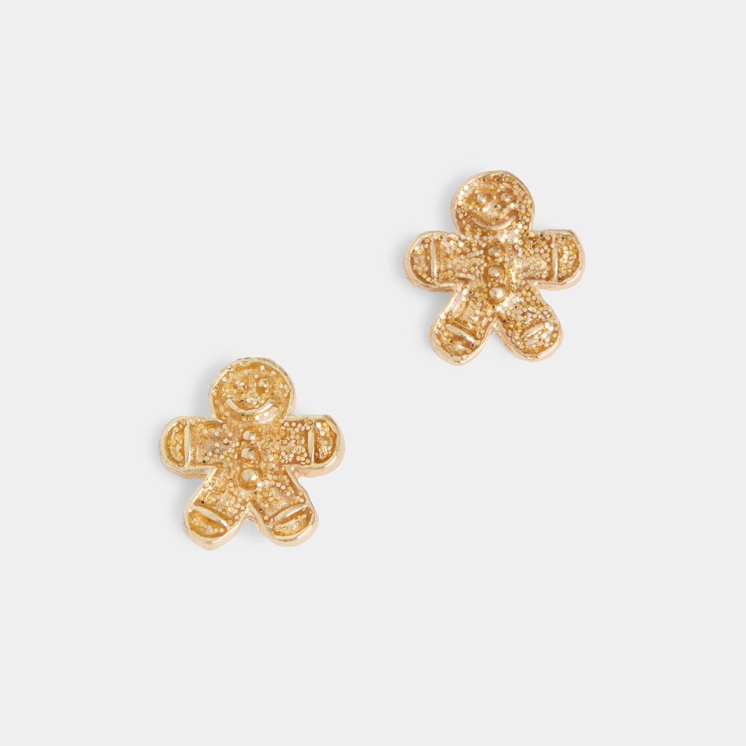 Whispers - Gingerbread Studs - Gold