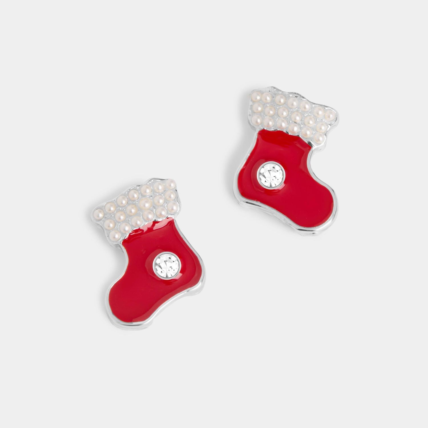 Whispers - Stocking Studs - Silver