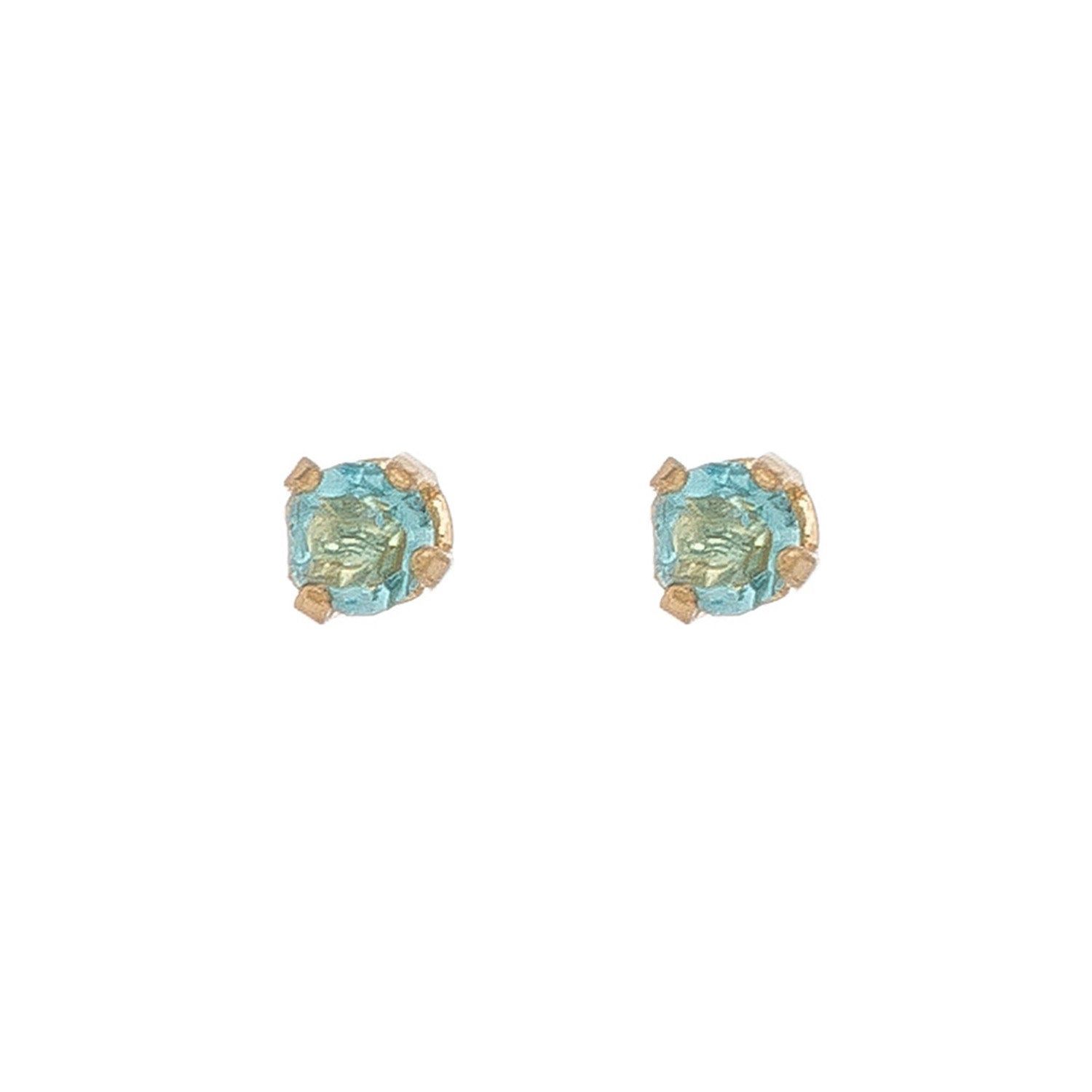 Ear Sense - March Birth Stone Earrings