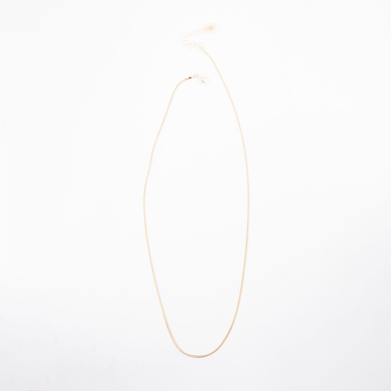 Herringbone Chain 20" - Gold