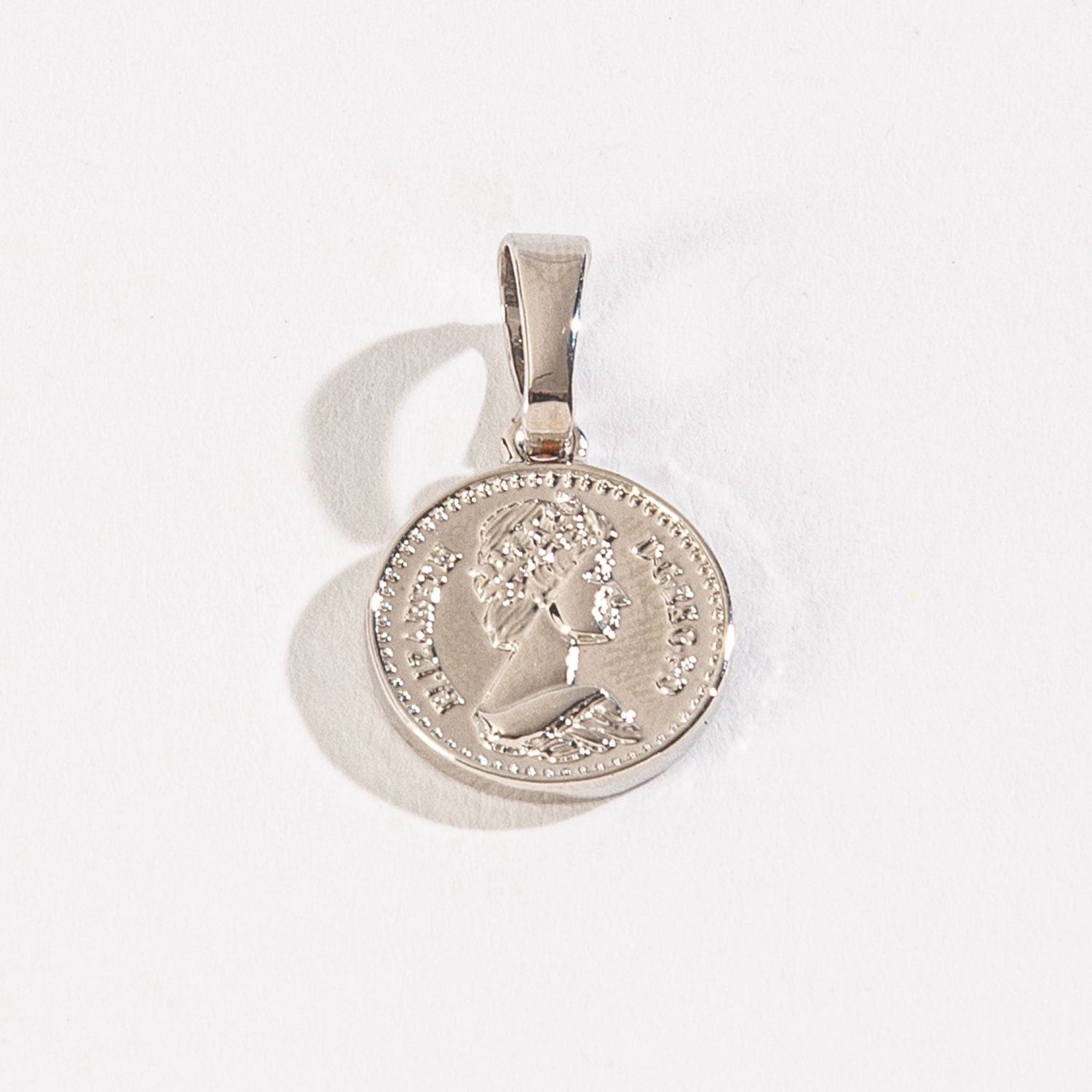 Layer Me - Coin Pendant - Silver