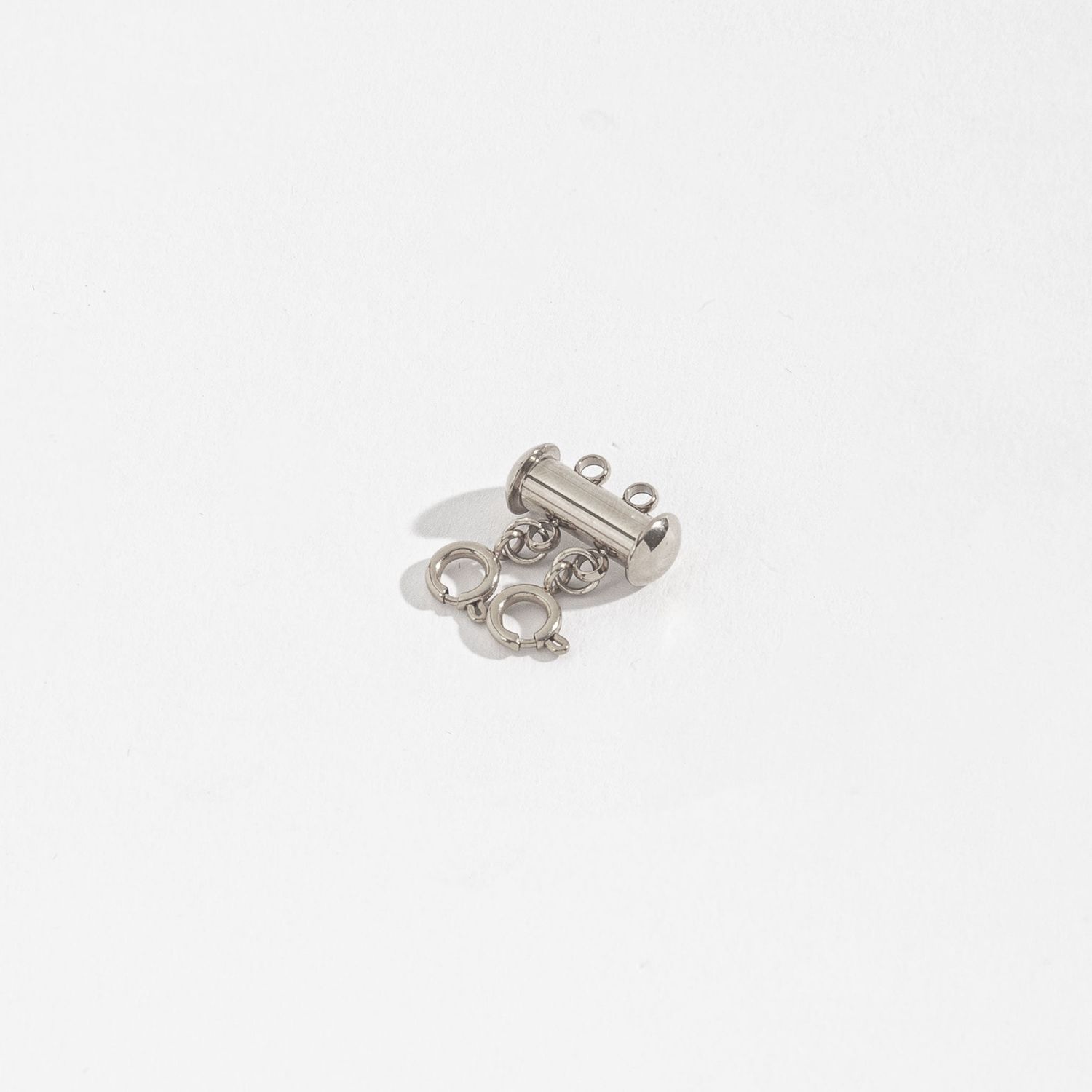 Layer Me - Double Strand Magnetic Layer Clasp - Silver