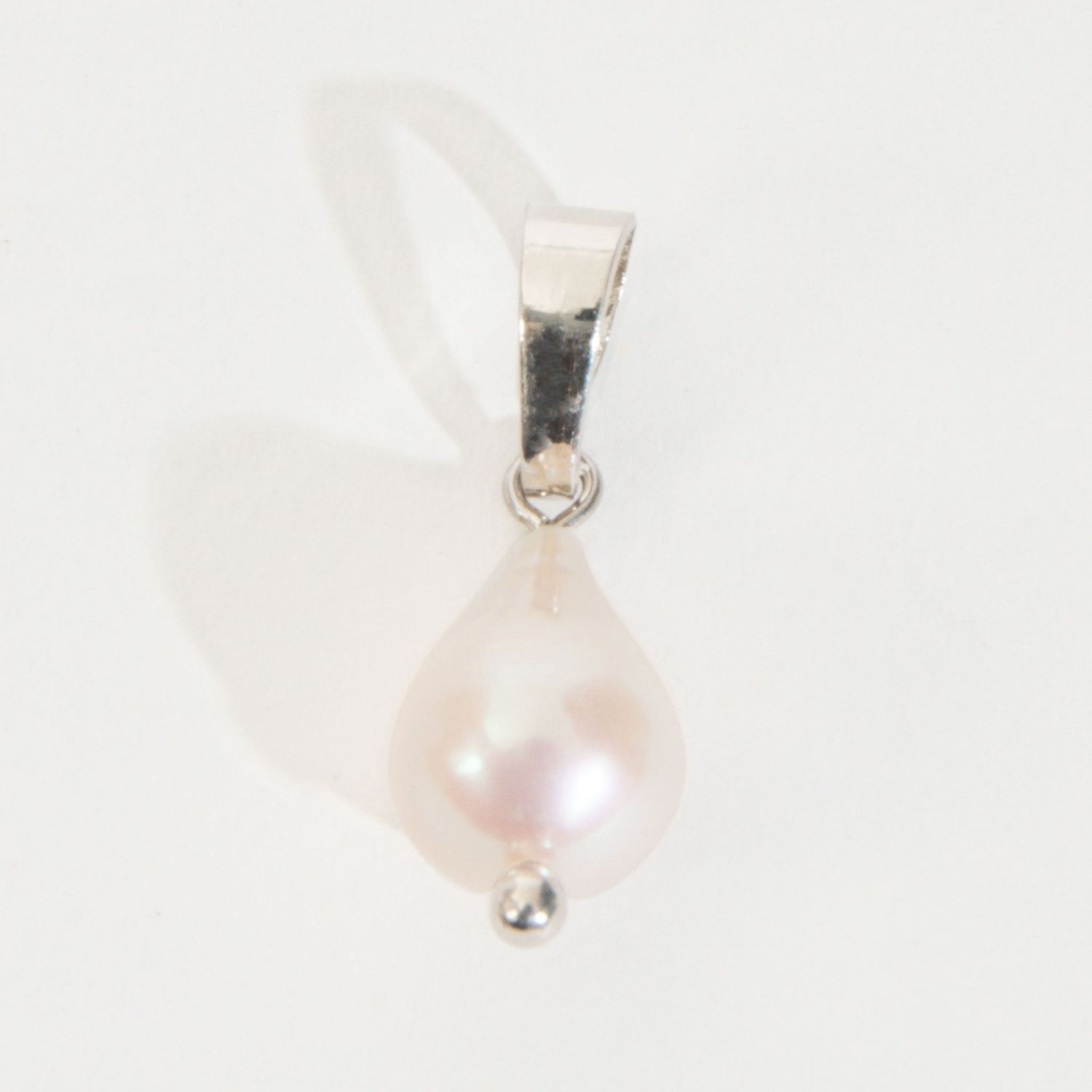 Layer Me - Freshwater Pearl Charm - Silver