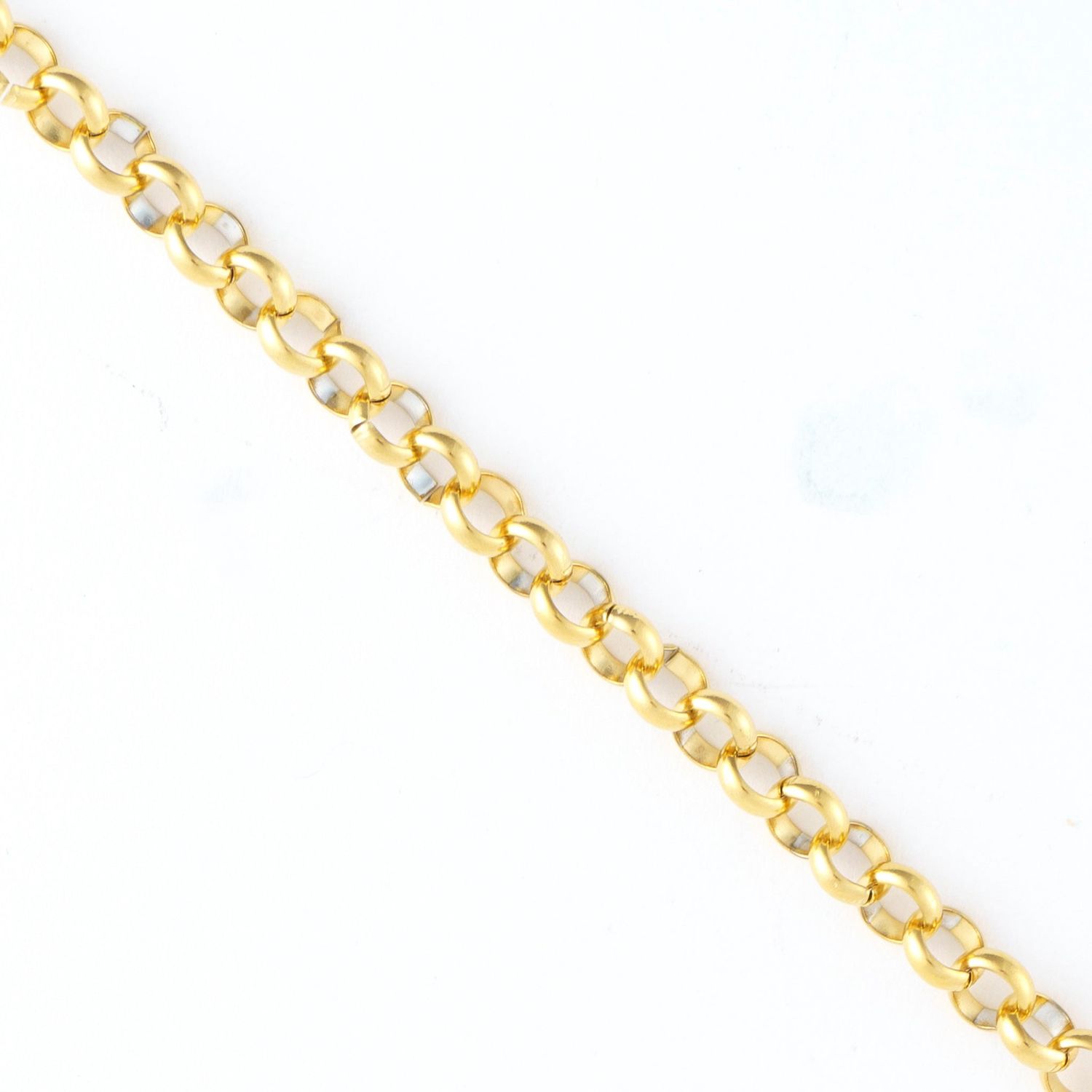 Narelle - Cable Chain Necklace Gold L: 18" - 18K Gold Plating