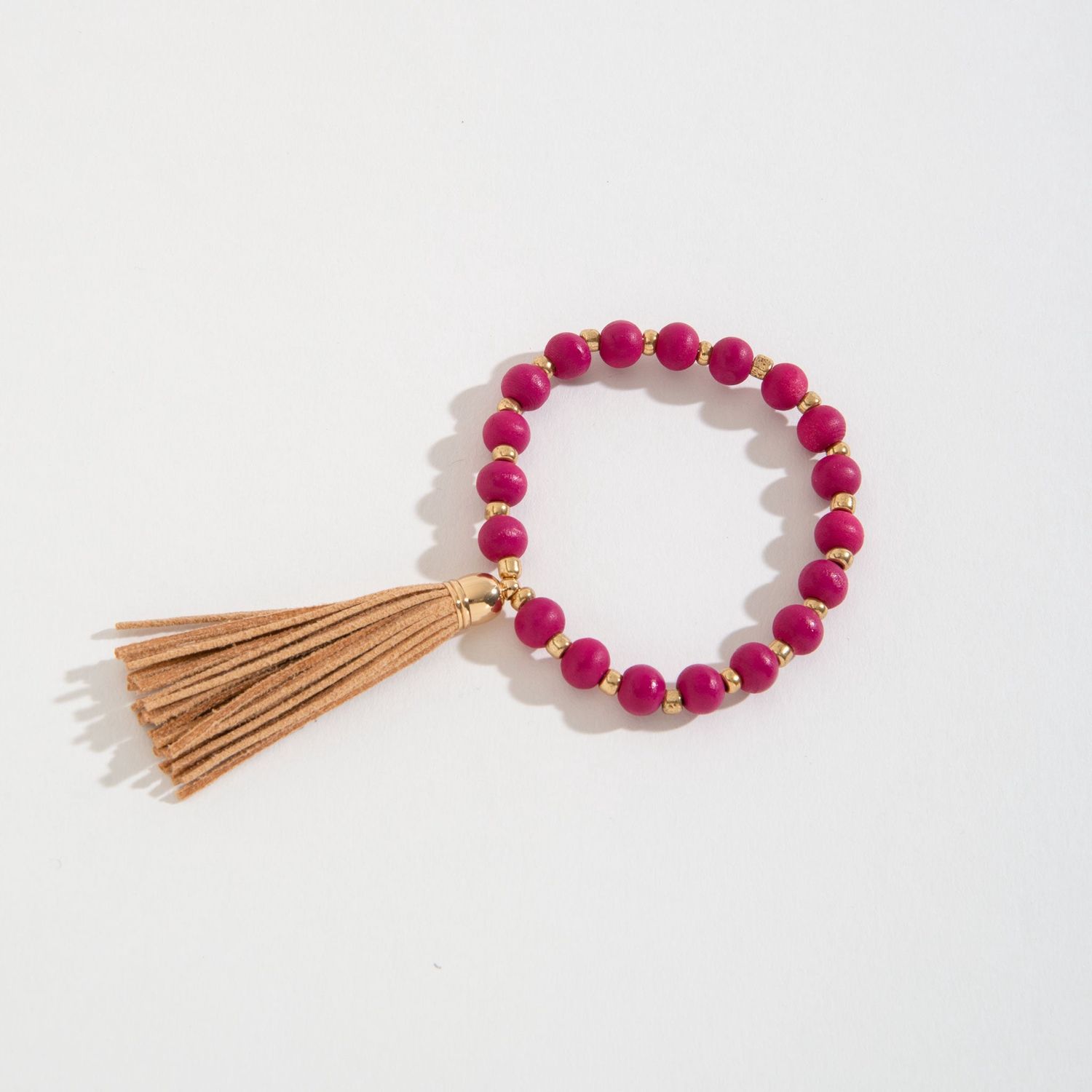 Pink Tassel - Bracelet