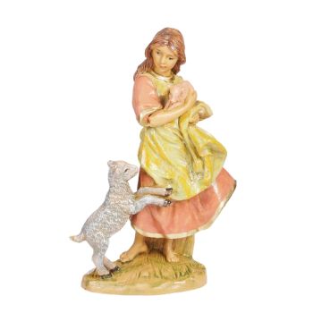 Fontanini 5" Scale - Elisha The Shepherdess