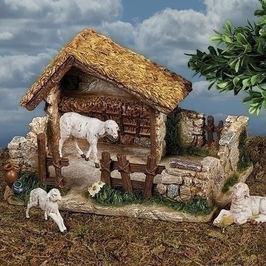 Sheep Shelter 6" - Fontanini 5" Scale