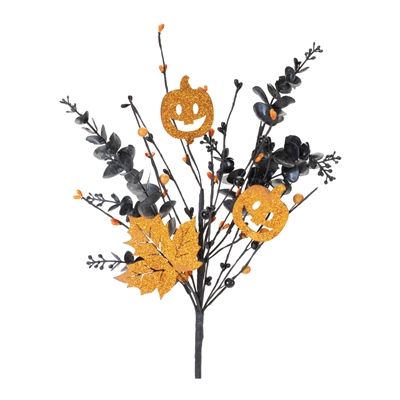 Jack-O-Lantern Spray 20"