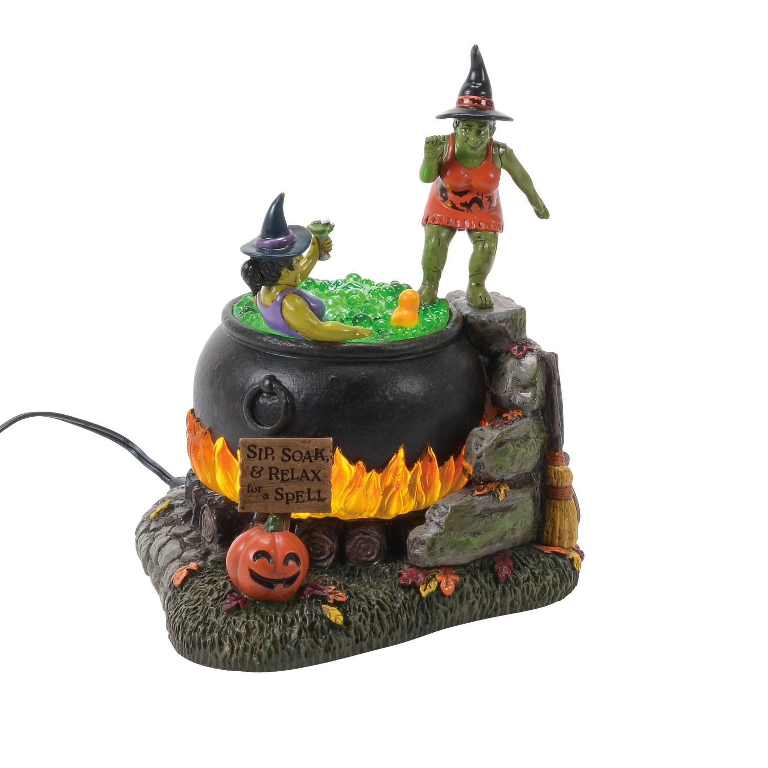 Dept. 56 Halloween Village - Bubble, No More Troubles