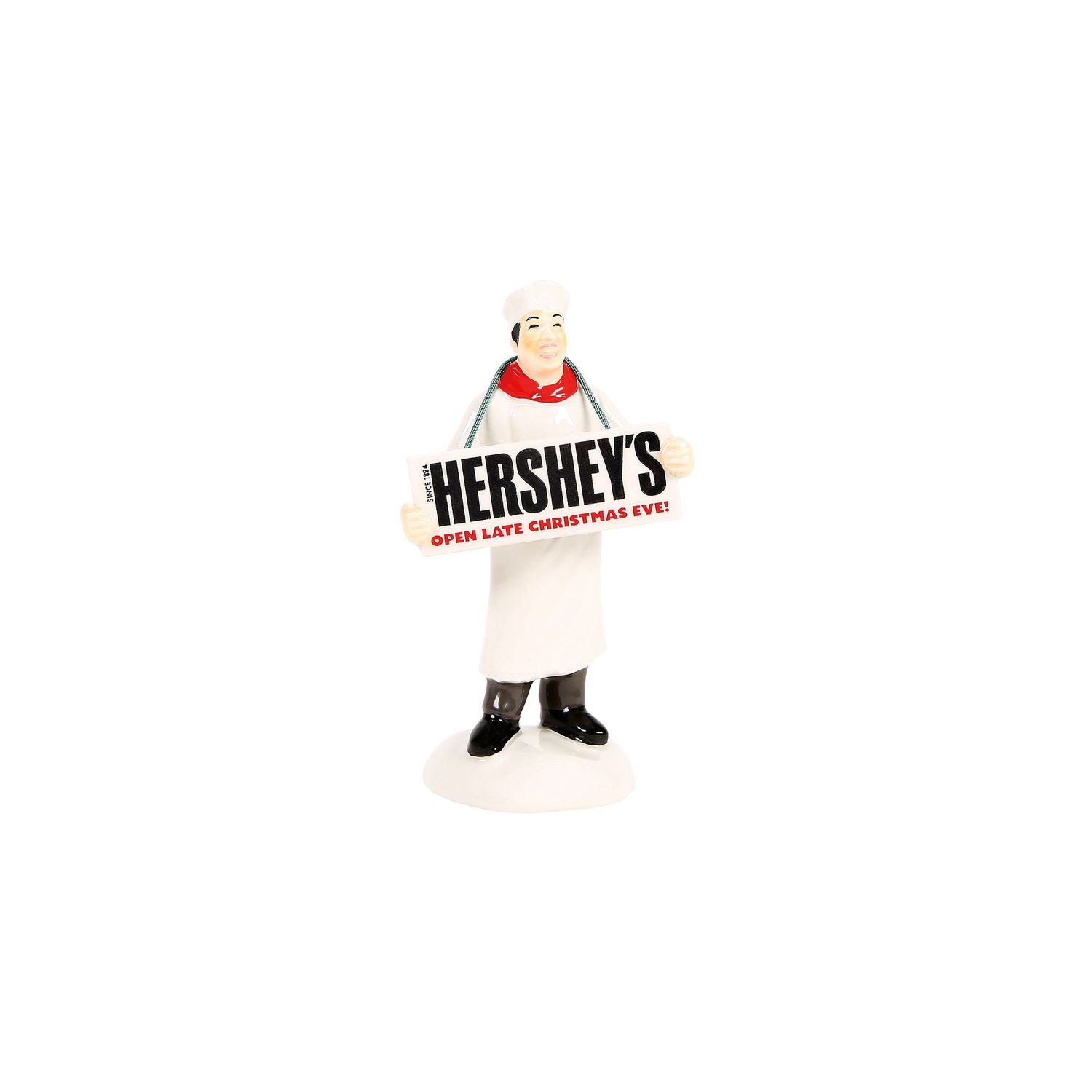 Dept. 56 Snow Village - Santa Prefers Hershey's