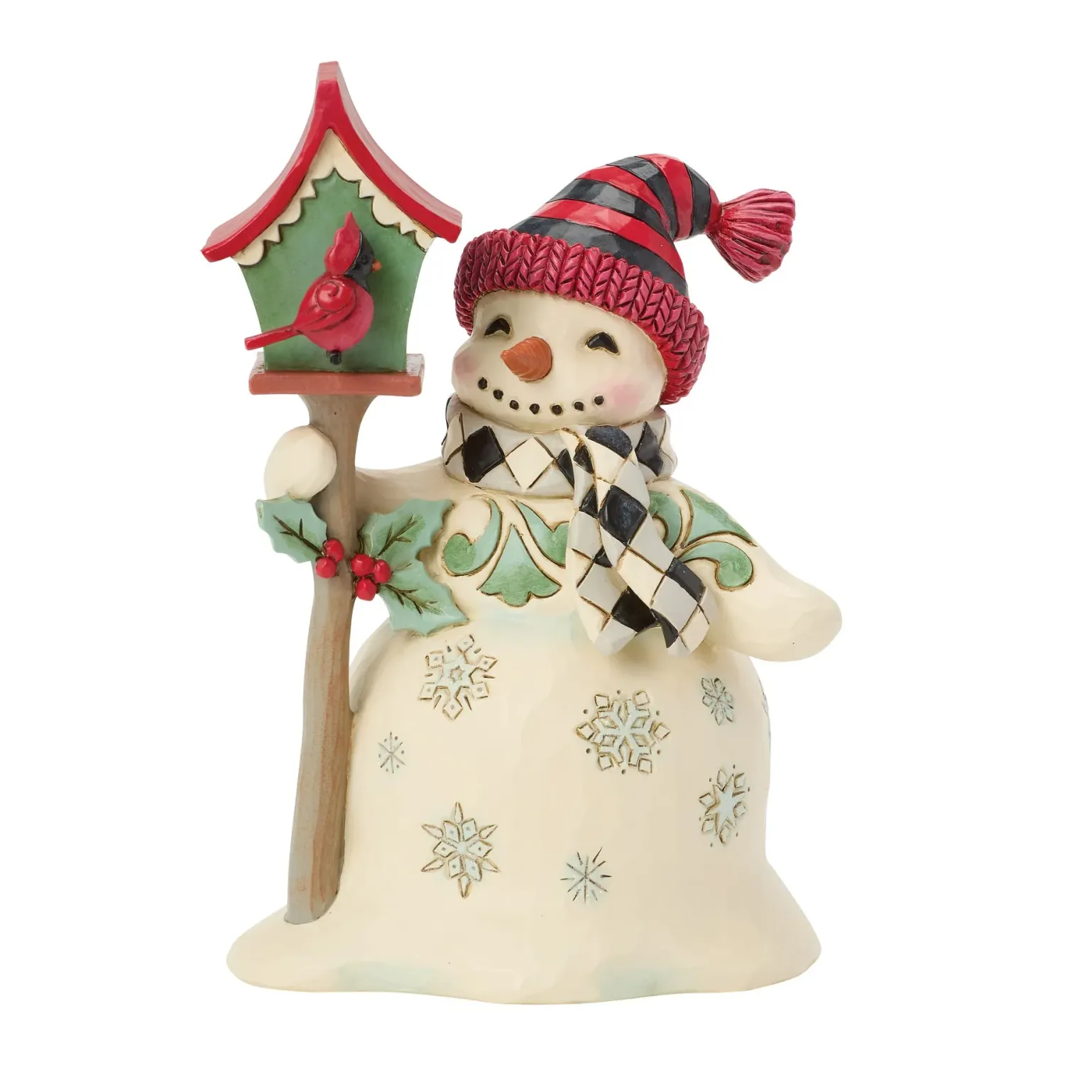 Jim Shore - Highland Glen Snowman Birdhouse
