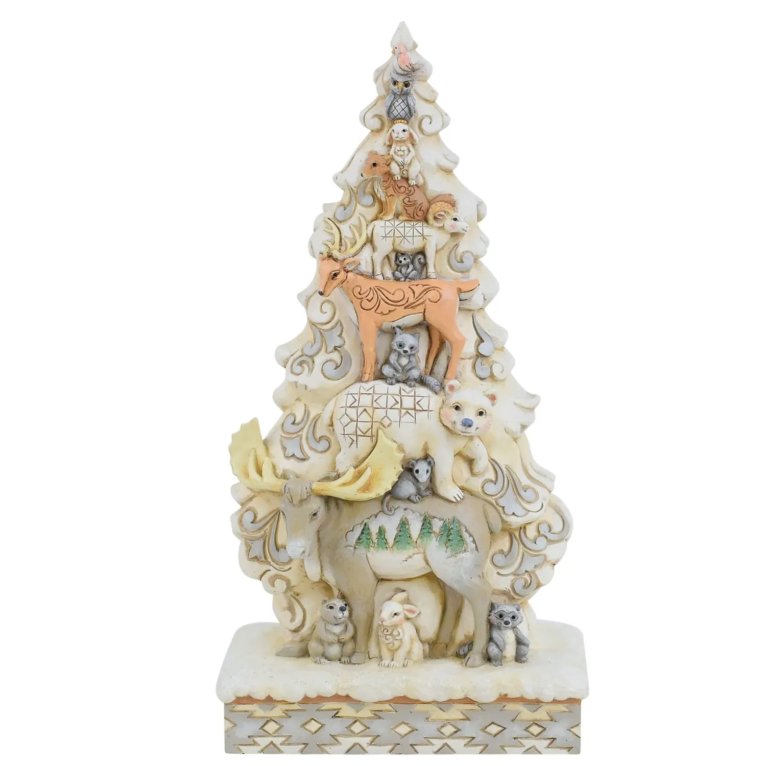 Jim Shore - Woodland Stacked Animals