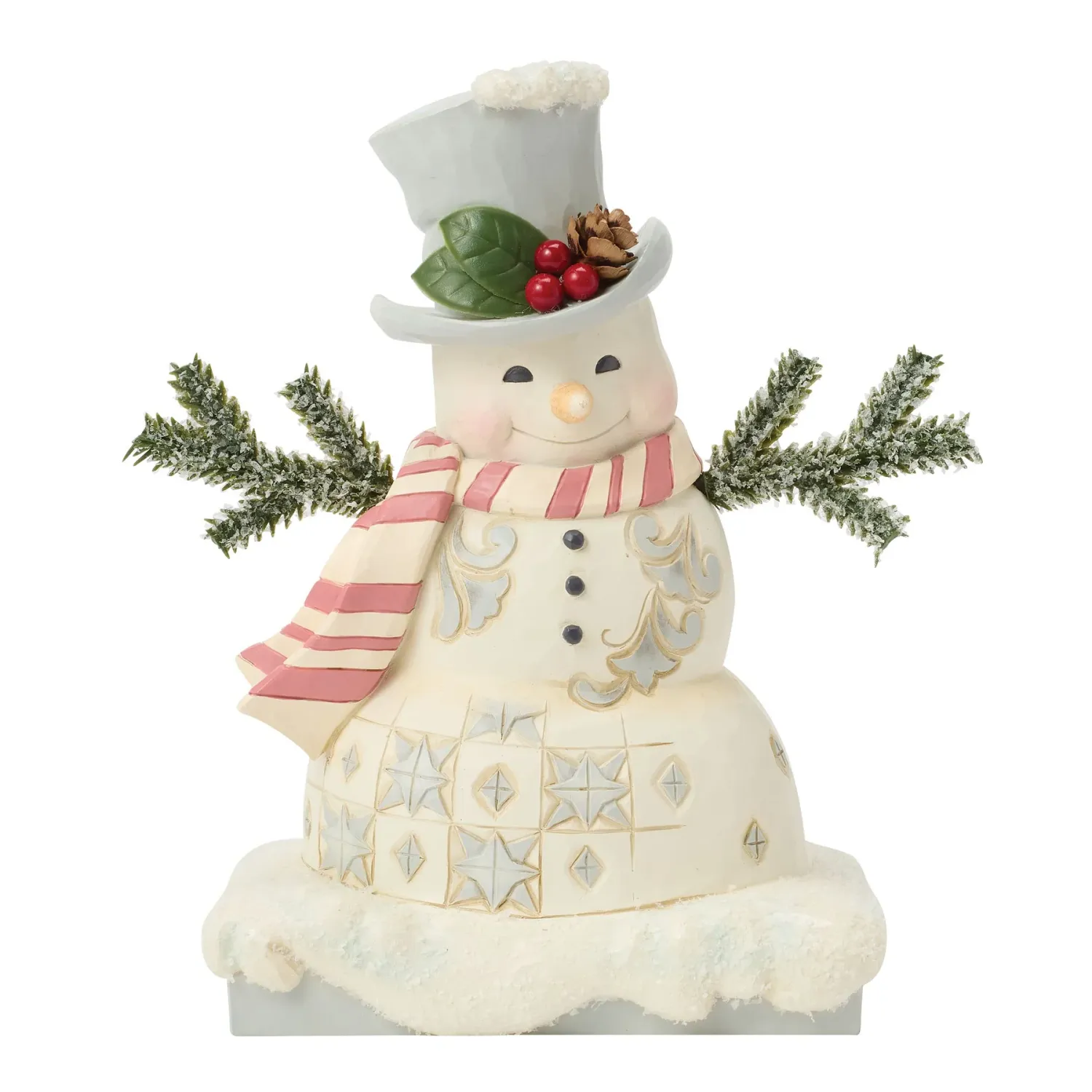 Jim Shore - Woodland Snowman w/ Top Hat