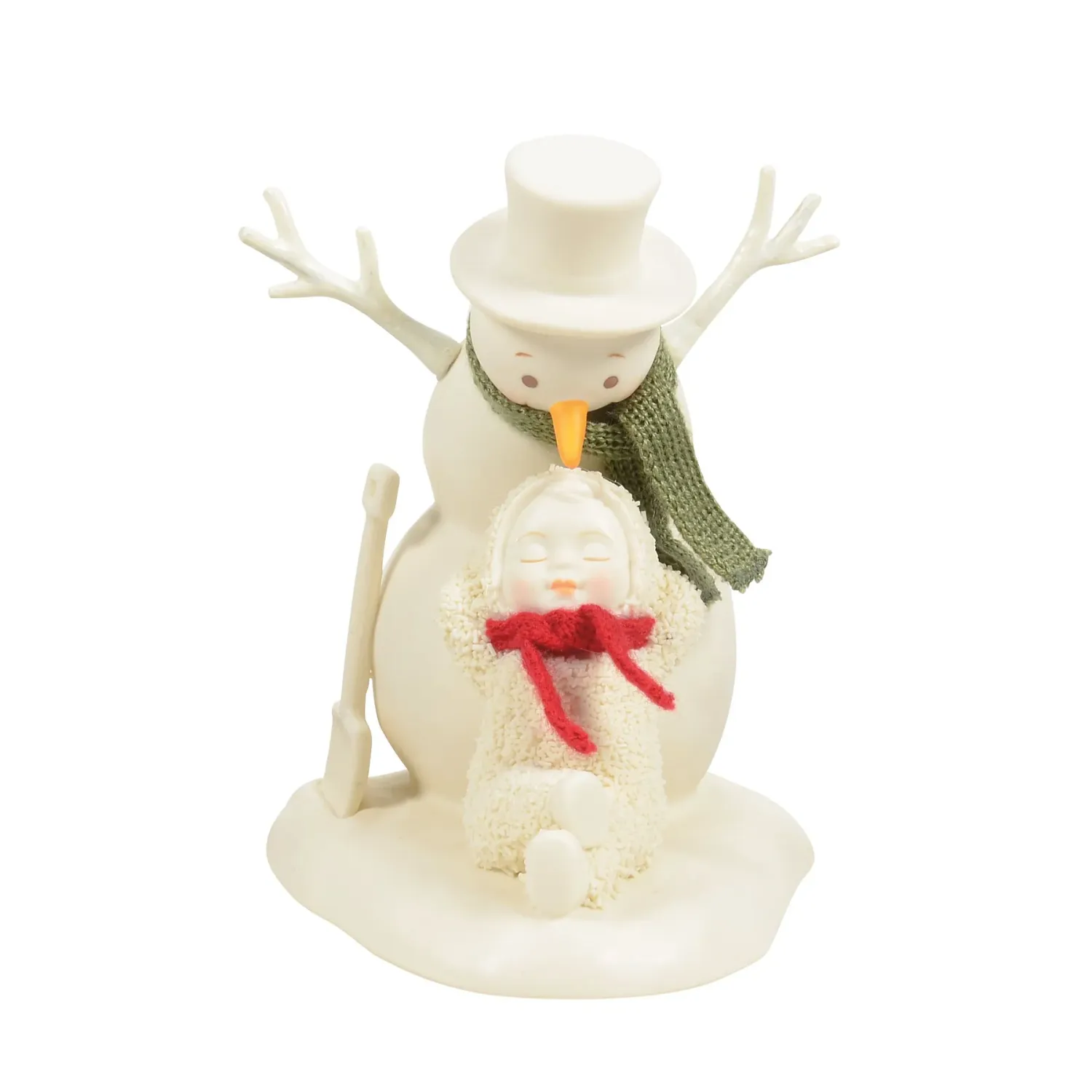 Snowbabies Building A Snowman Is Exhausting