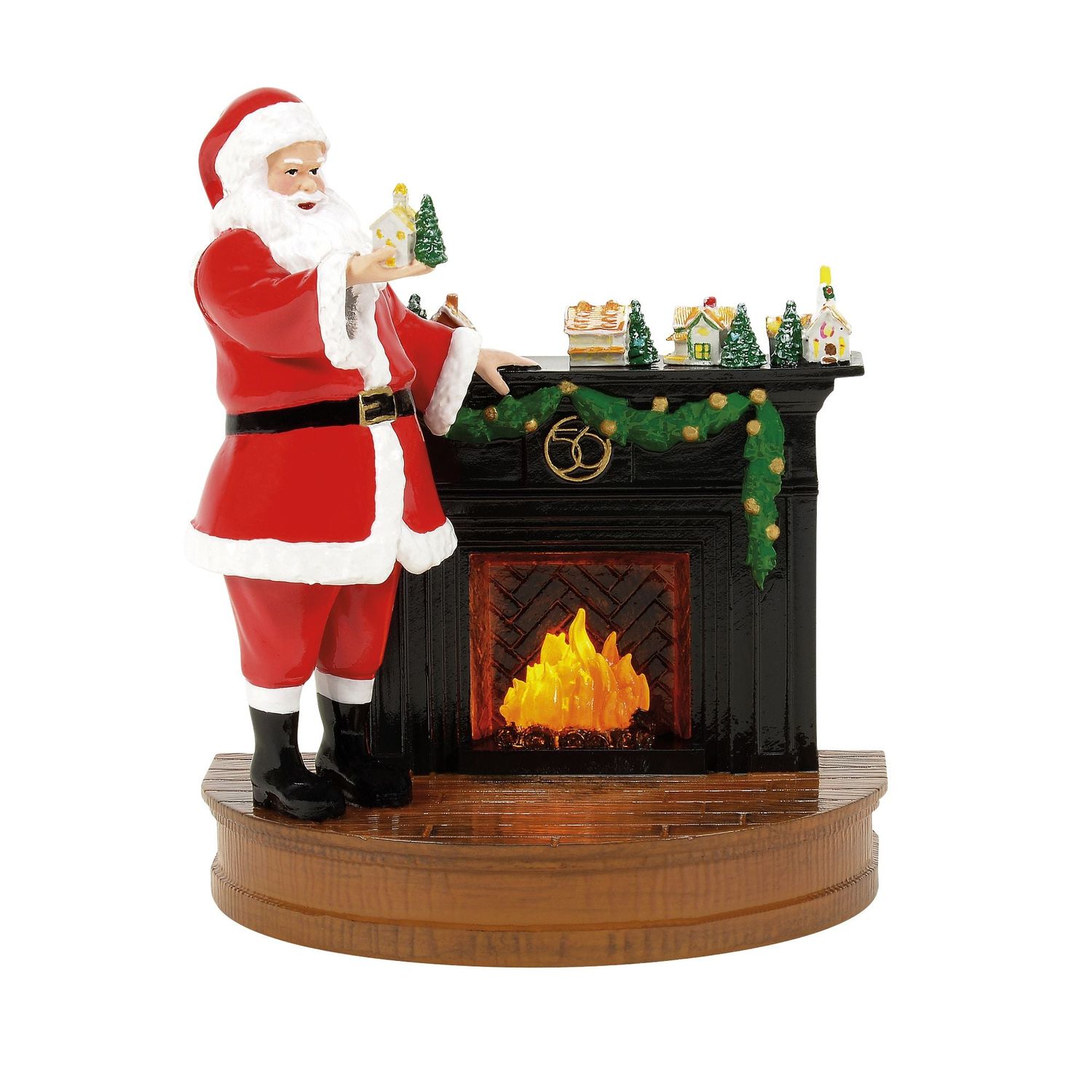 Dept. 56 Snow Village 50Th Santa Comes To Town 2026