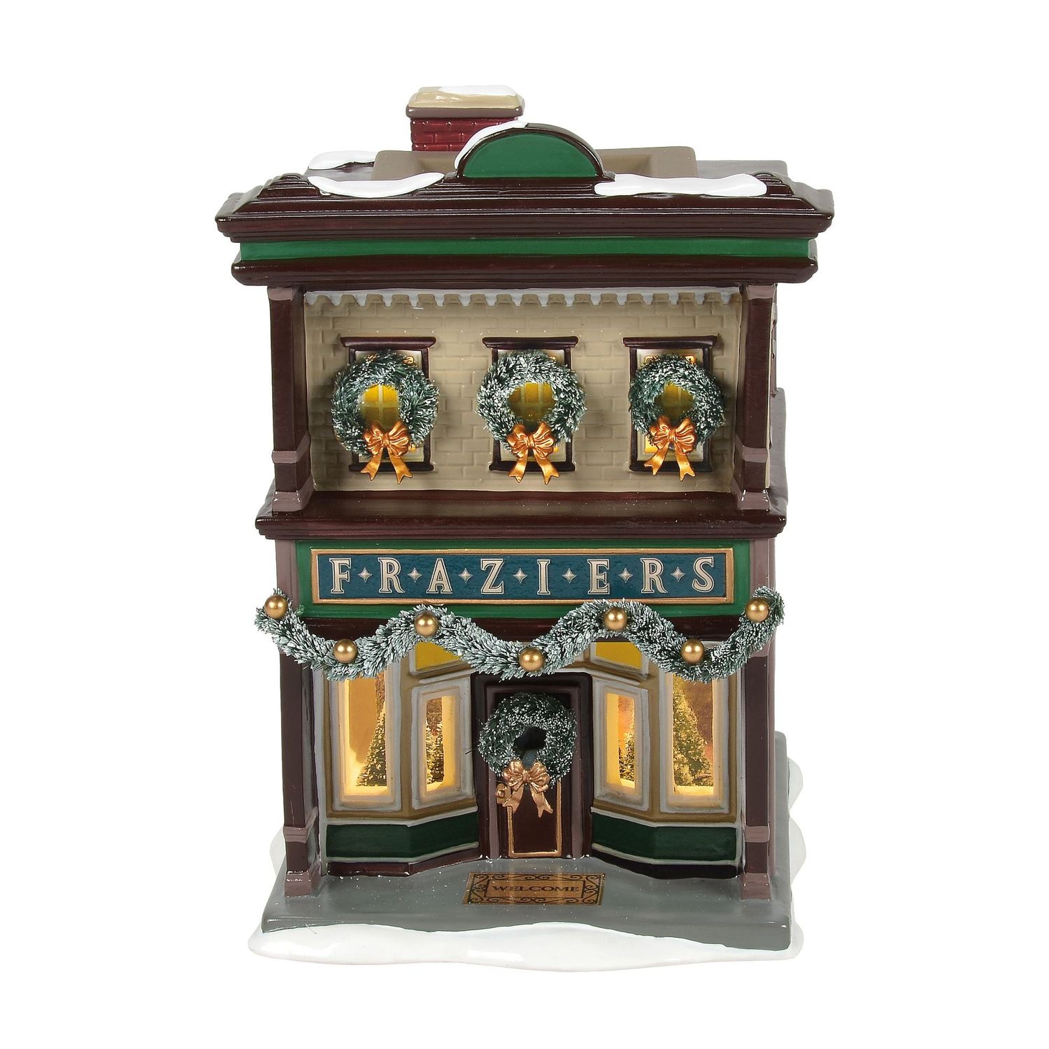 Dept. 56 Snow Village - Frazier's Fresh &amp; Festive w/ Wax Melter