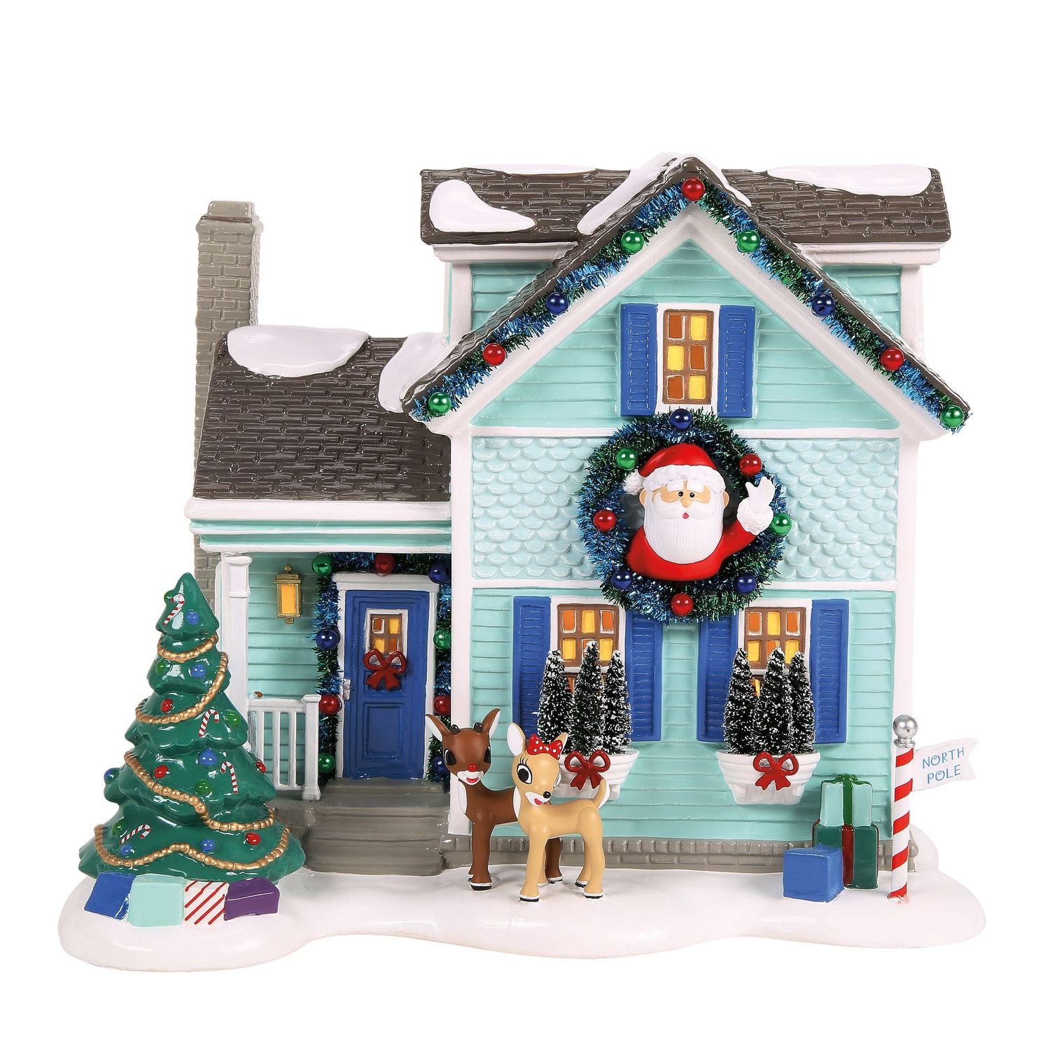 Dept. 56 Snow Village - Rudolph House