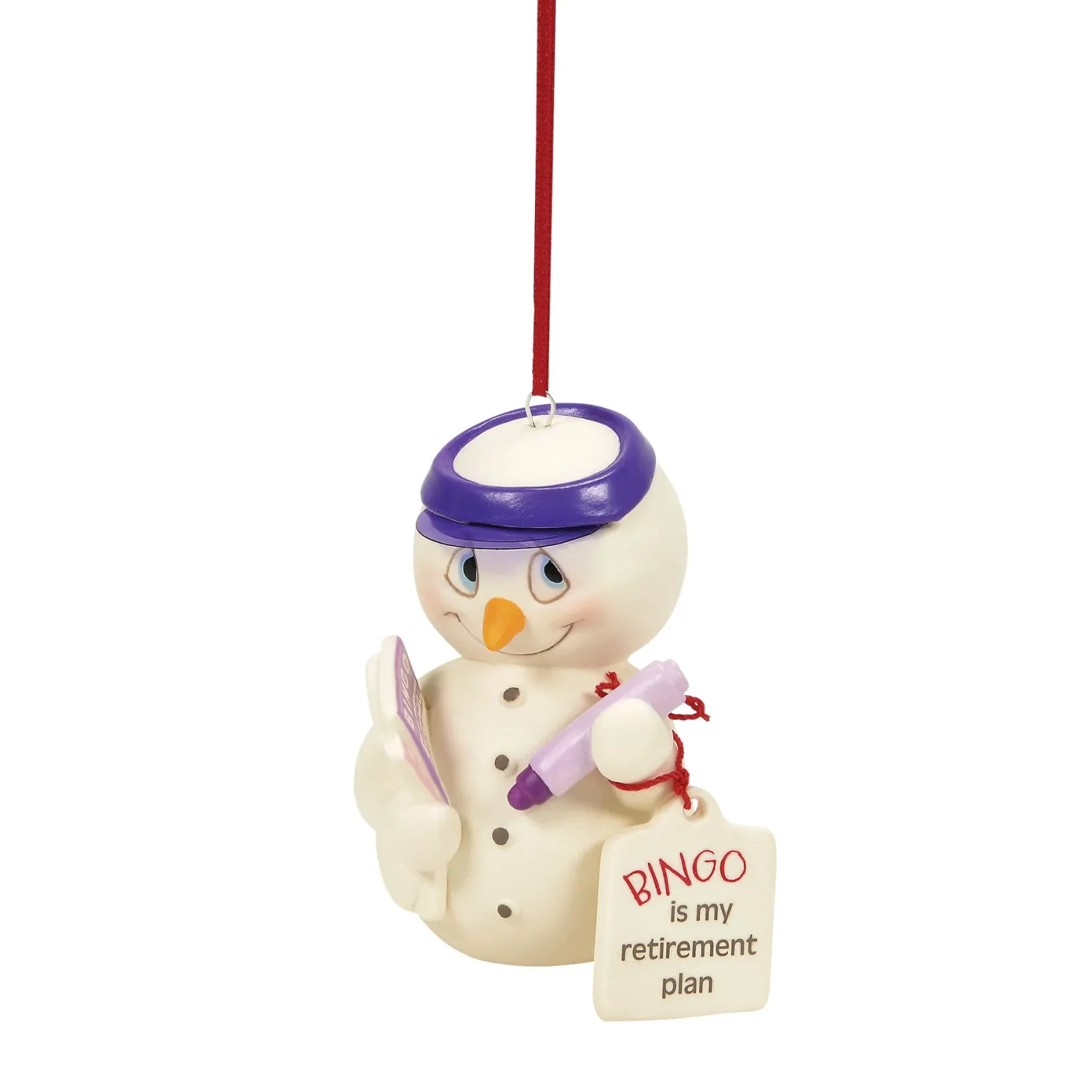 Snowpinions - Bingo Is My Retirement Plan Ornament