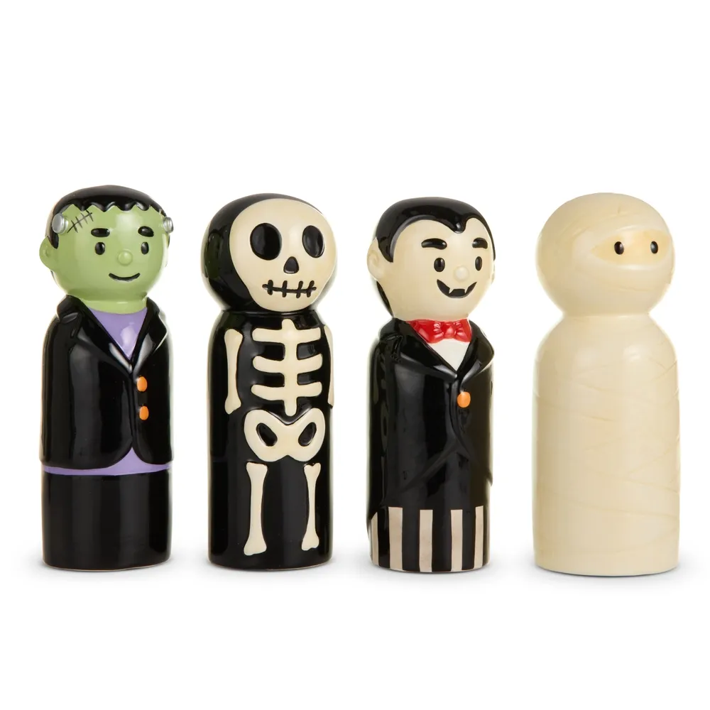Ceramic Halloween Dude 8" - 4 Styles - Sold Individually
