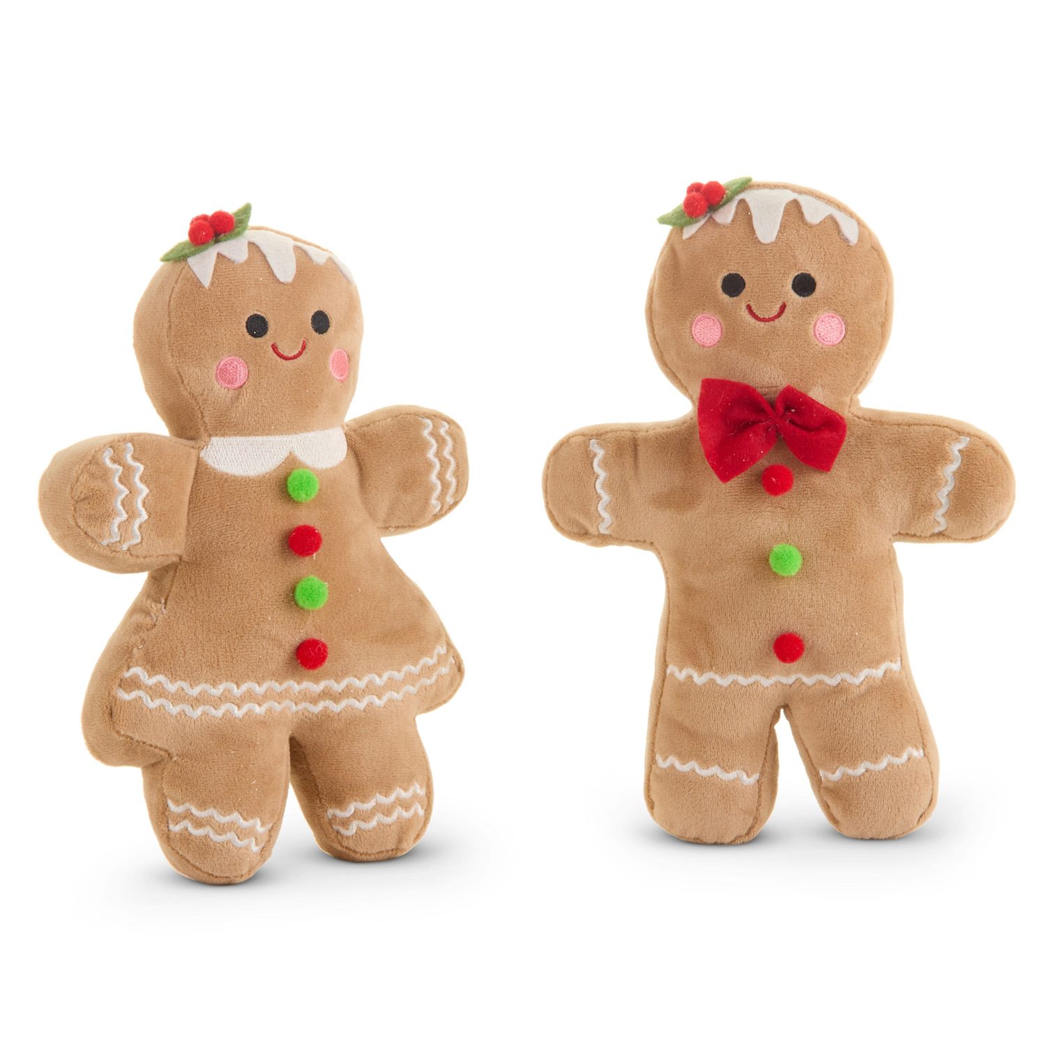 Plush Gingerbread Pillow