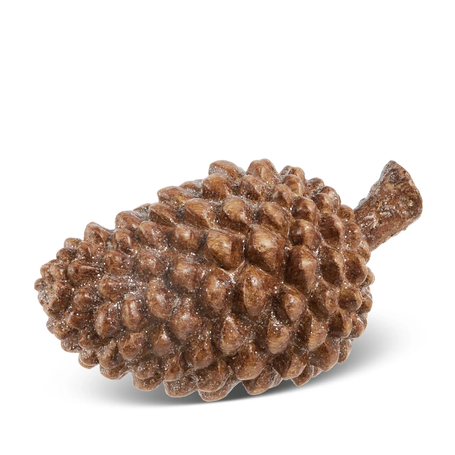 Glittered Pinecone 7.5"